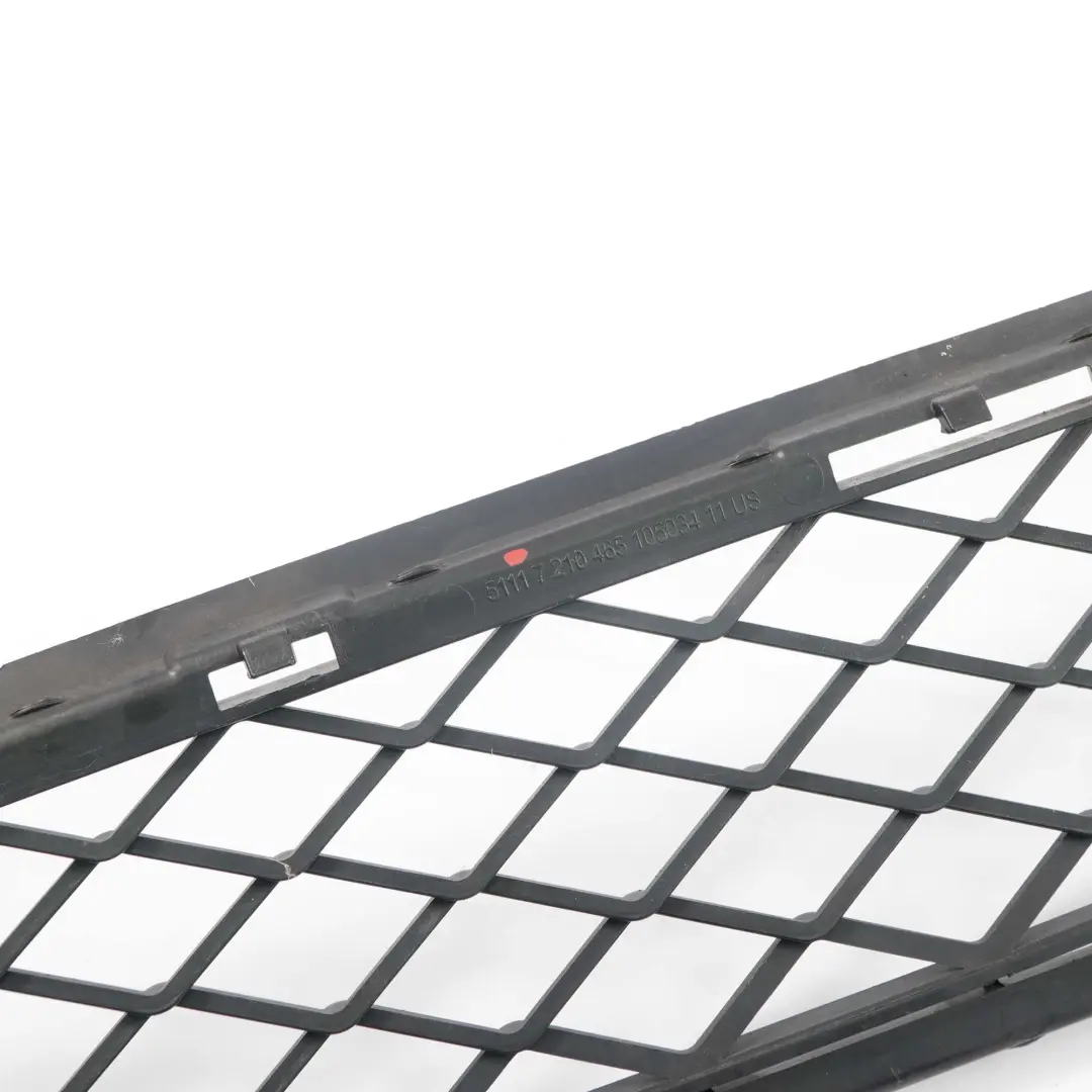 BMW X3 F25 Front Bumper Grille Partially Closed Trim Panel Cover Black - SKU 7210465 - Part number 7210465
