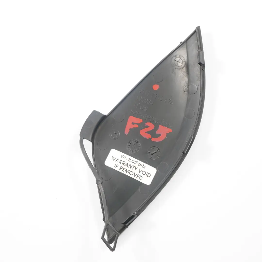 BMW X3 F25 Front Bumper Flap Towing Eye Trim Covering Primed - SKU 7210474 - Part number 7210474