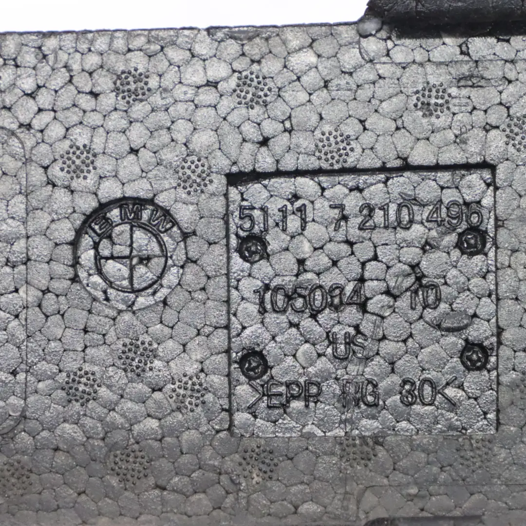 Front Absorber Stoßstange Aufprall Schaumstoff Verkleidung für BMW X3 F25 mit Teilenummer 7210496 BMW X3 F25 Front Absorber Stoßstange Aufprall Schaumstoff Verkleidung - SKU 7210496 - Teilenummer 7210496