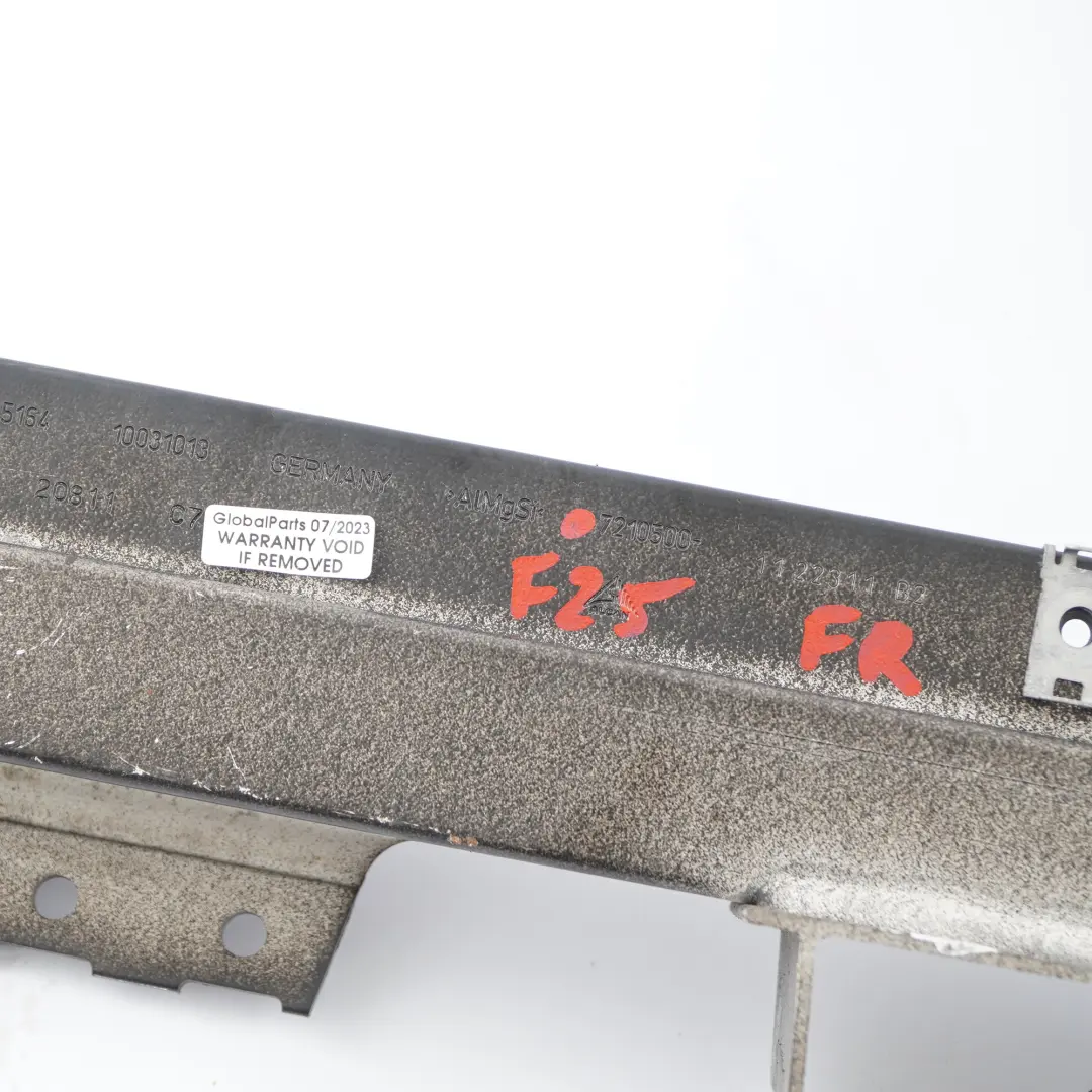 Support renforcement pare chocs avant Droit Bar Support pour BMW X3 F25 à propos du numéro de pièce 7210500 BMW X3 F25 Support renforcement pare chocs avant Droit Bar Support - SKU 7210500 - Numéro de pièce 7210500