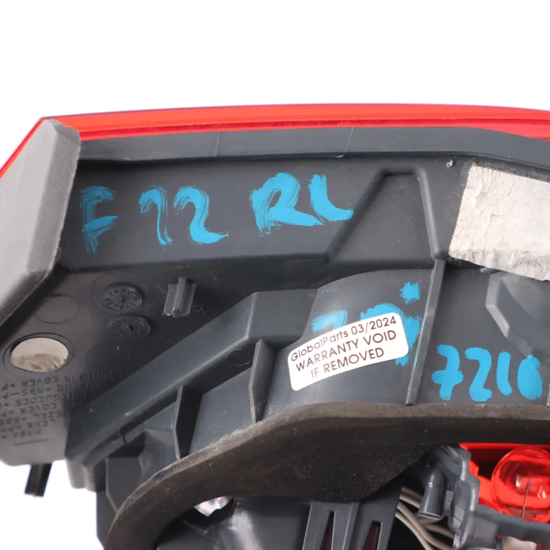  Fanale Posteriore BMW F06 F12 F13 Fanale Sportello Bagagliaio Sinistro - SKU 7210579 - Numero di parte 7210579