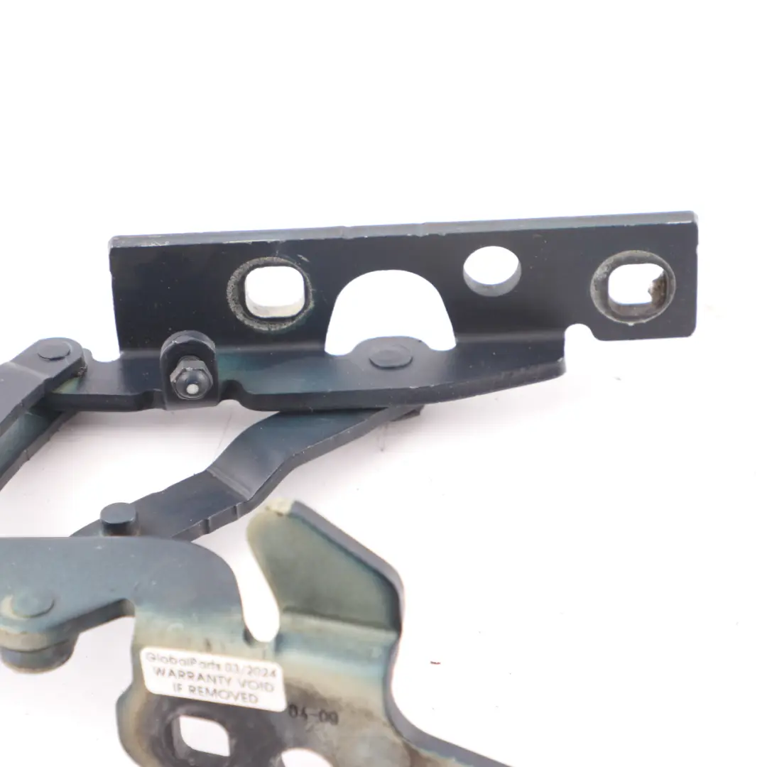 BMW E63 E64 Charnière de capot avant gauche Bleu Onyx Métallisé - S11 7064159 - SKU 7210669-BLO - Numéro de pièce 7210669
