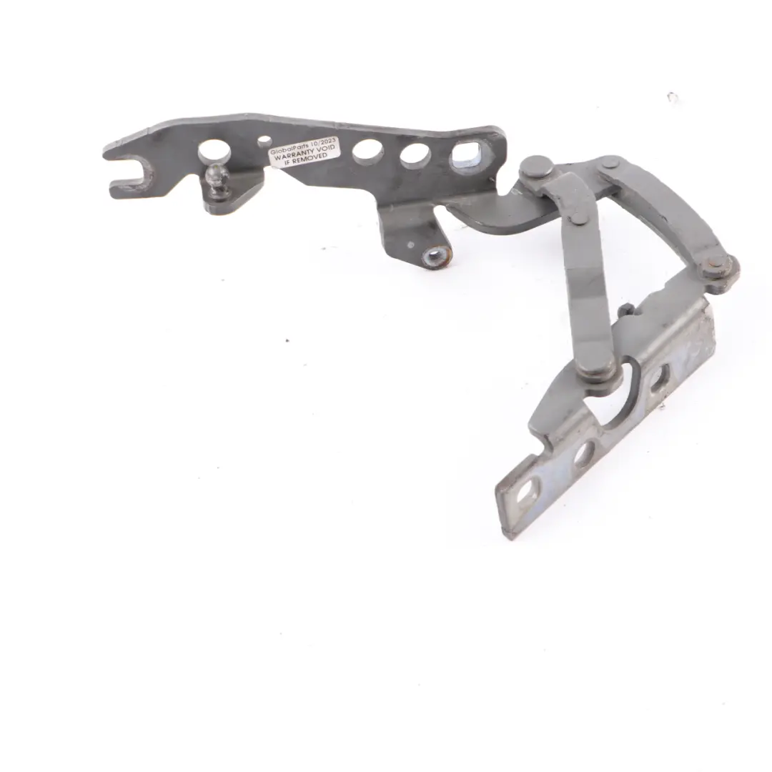 BMW E63 E64 Hood Bonnet Hinge Front Right O/S Stratus Pearl - 440 7064160 - SKU 7210670-SRT - Part number 7210670
