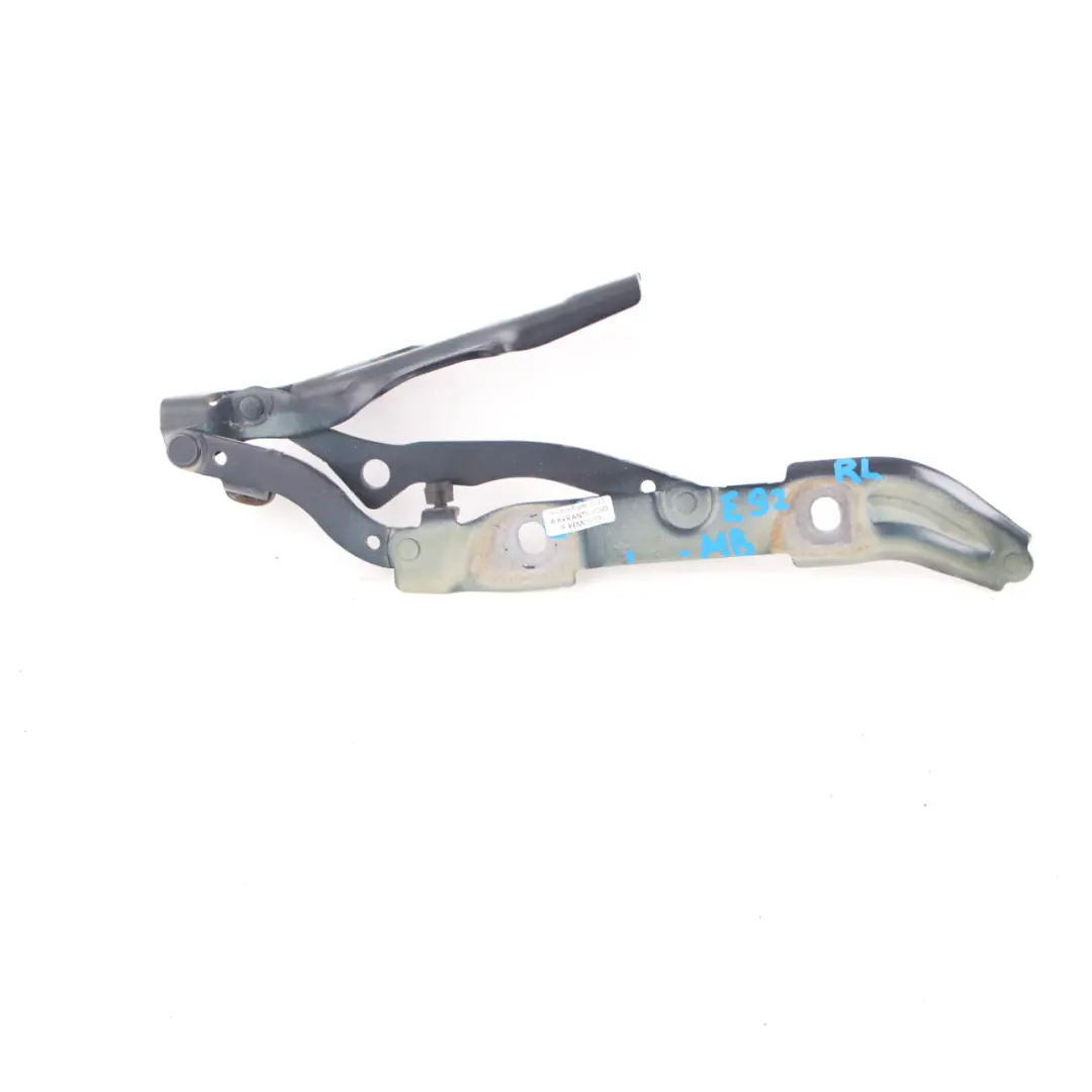 Trunk Hinge BMW E90 E92 Rear Left N/S Boot Monacoblau Blue Metallic A35 7060627 to with Part number 7210675 Trunk Hinge BMW E90 E92 Rear Left N/S Boot Monacoblau Blue Metallic A35 7060627 - SKU 7210675-MB - Part number 7210675