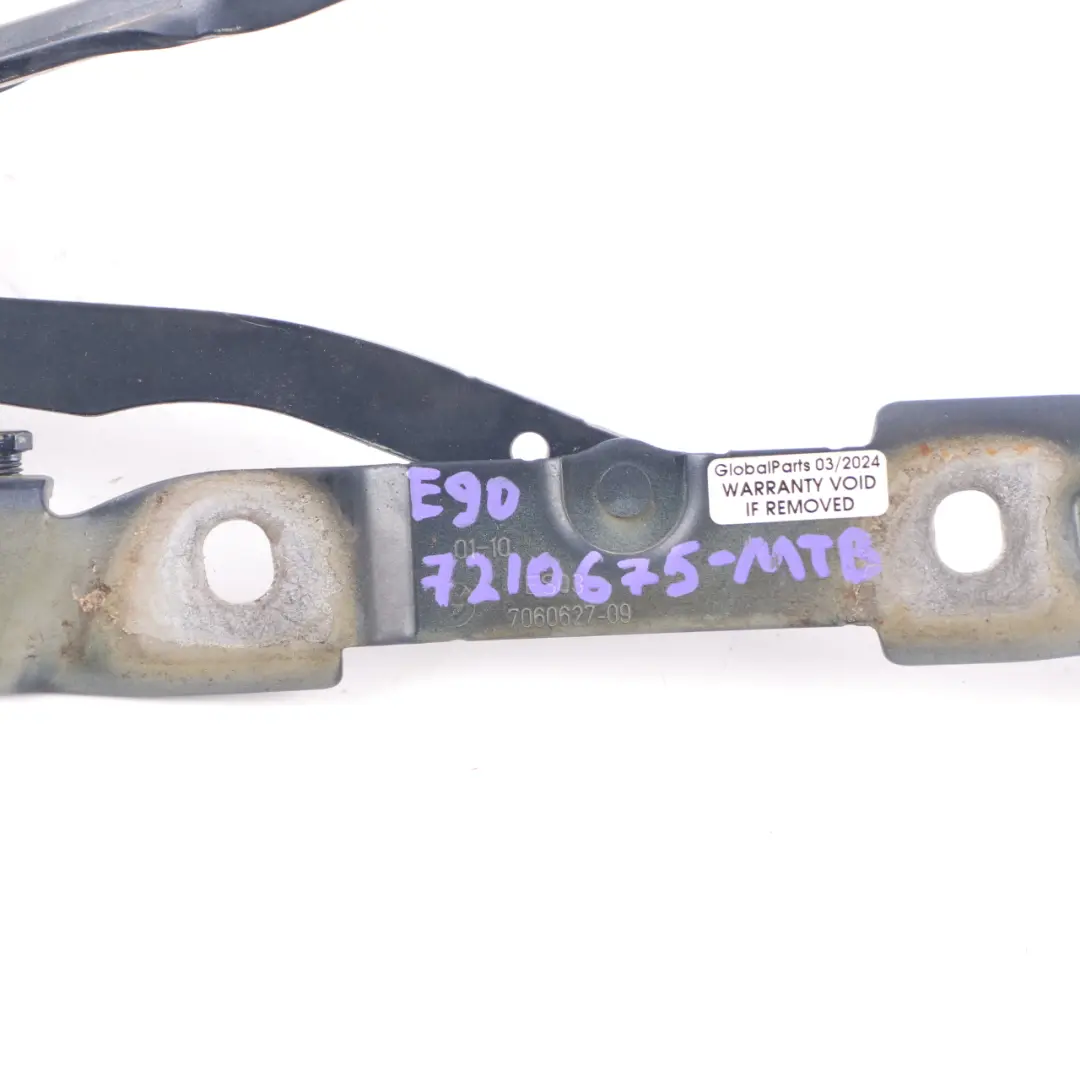 Cerniera Baule BMW E90 E92 Posteriore Sinistra Botte Montegoblau Blu A51 7060627 per con numero di parte 7210675 Cerniera Baule BMW E90 E92 Posteriore Sinistra Botte Montegoblau Blu A51 7060627 - SKU 7210675-MTB - Numero di parte 7210675