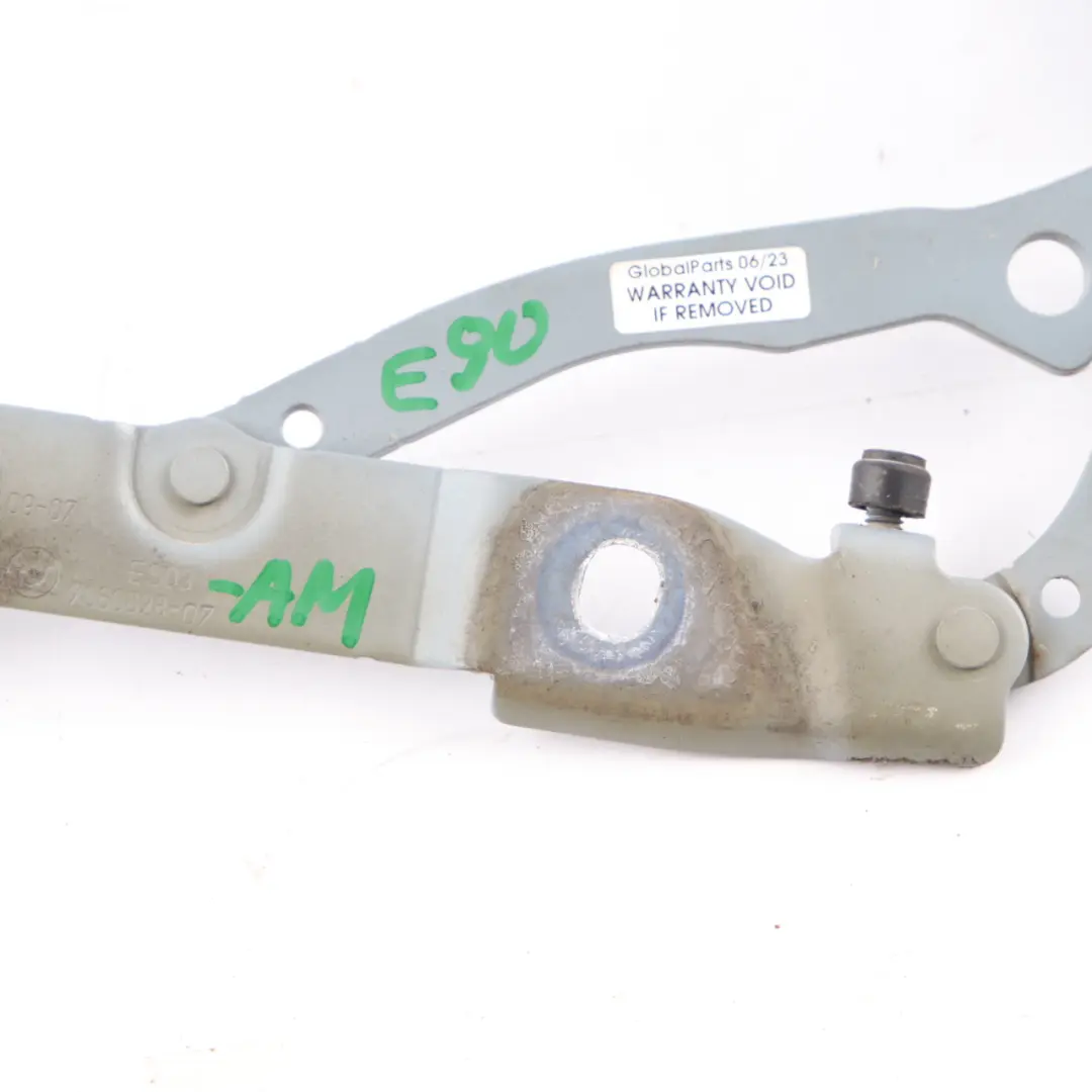 Trunk Hinge BMW E90 E92 Rear Right O/S Boot Arktis Arctic Metallic - A34 7060628 to with Part number 7210676 Trunk Hinge BMW E90 E92 Rear Right O/S Boot Arktis Arctic Metallic - A34 7060628 - SKU 7210676-AM - Part number 7210676