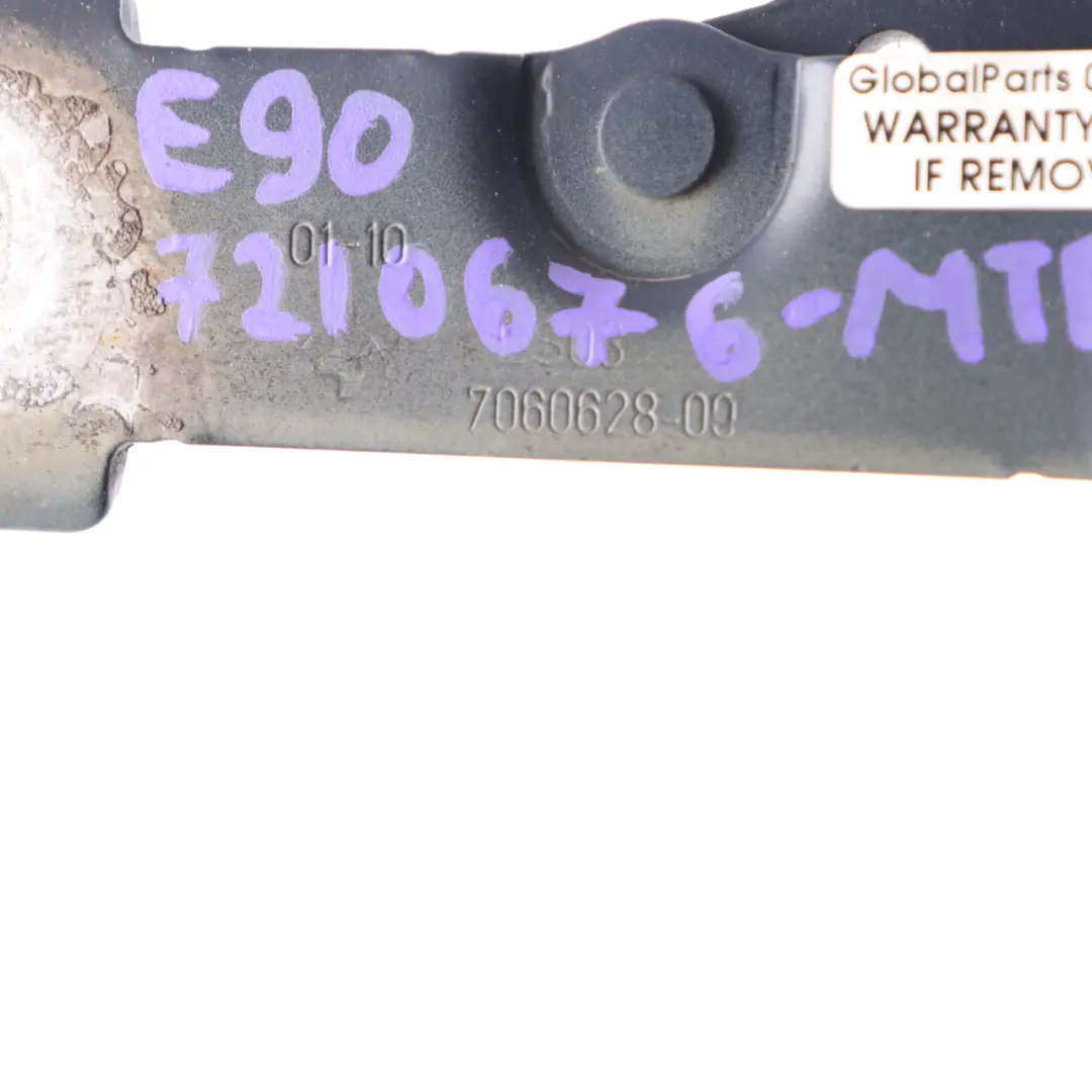  Trunk Hinge BMW E90 E92 Rear Right O/S Boot Montegoblau Blue - A51 7060628 - SKU 7210676-MTB - Part number 7210676