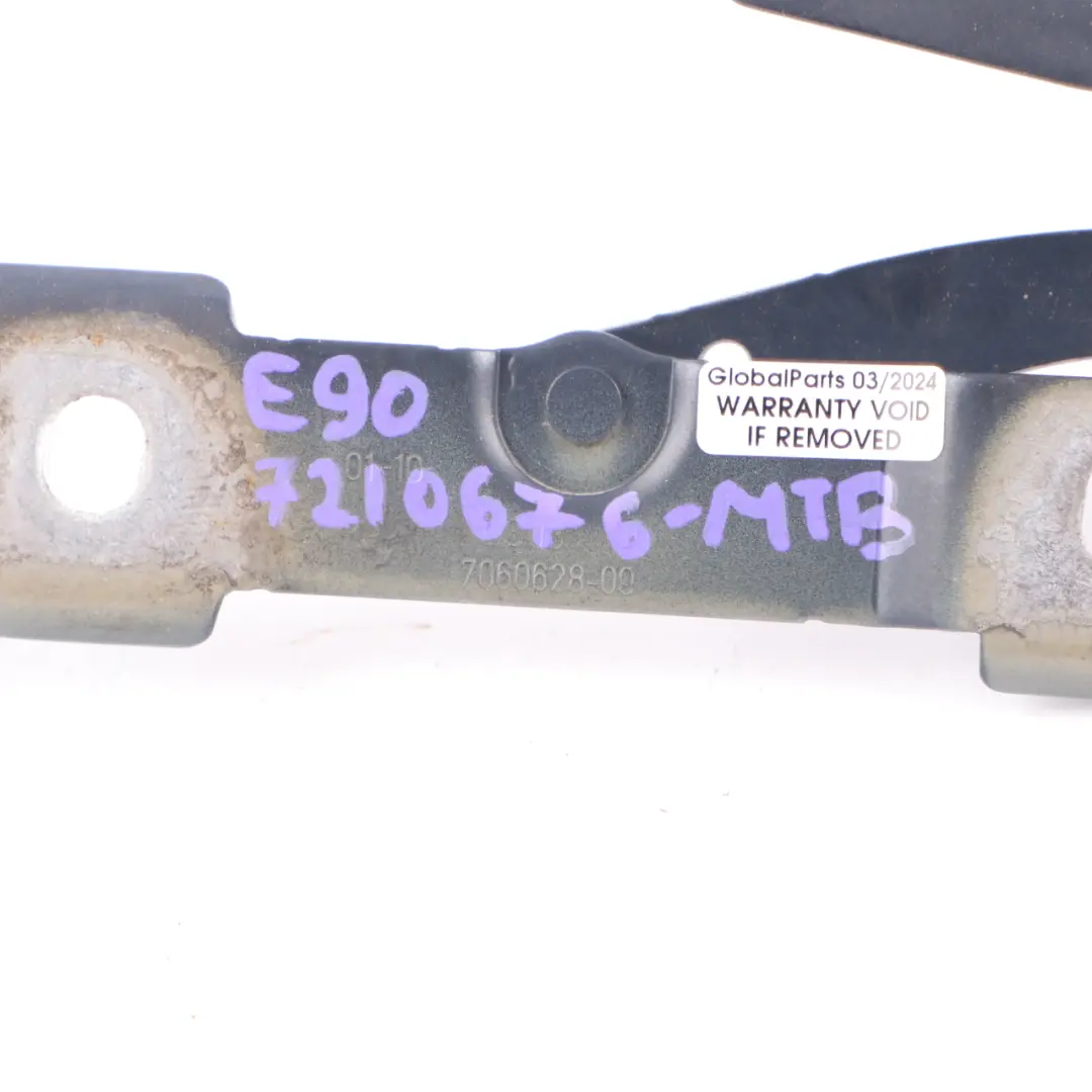  Trunk Hinge BMW E90 E92 Rear Right O/S Boot Montegoblau Blue - A51 7060628 - SKU 7210676-MTB - Part number 7210676