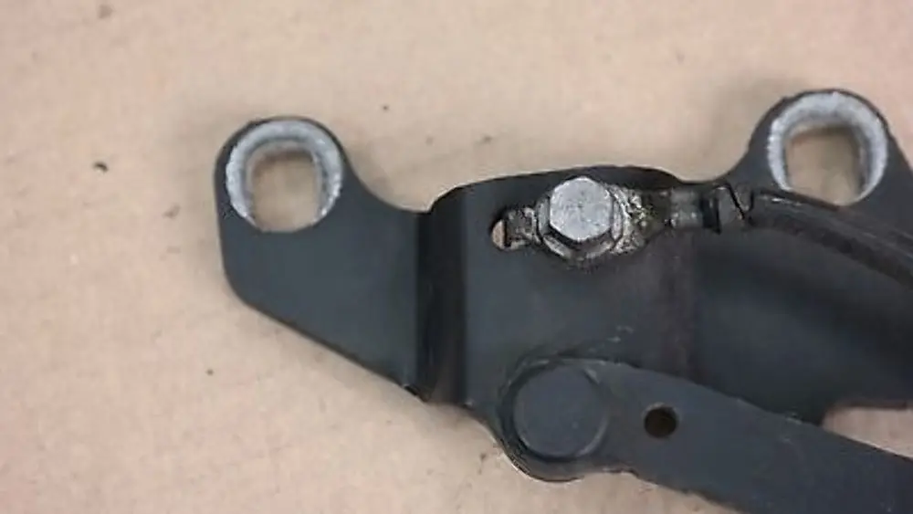 BMW 3 Series E90 E91 E92 Engine Hood Bonnet Left Hinge N/S Black Sapphire 475 - SKU 7210677 - Part number 7210677