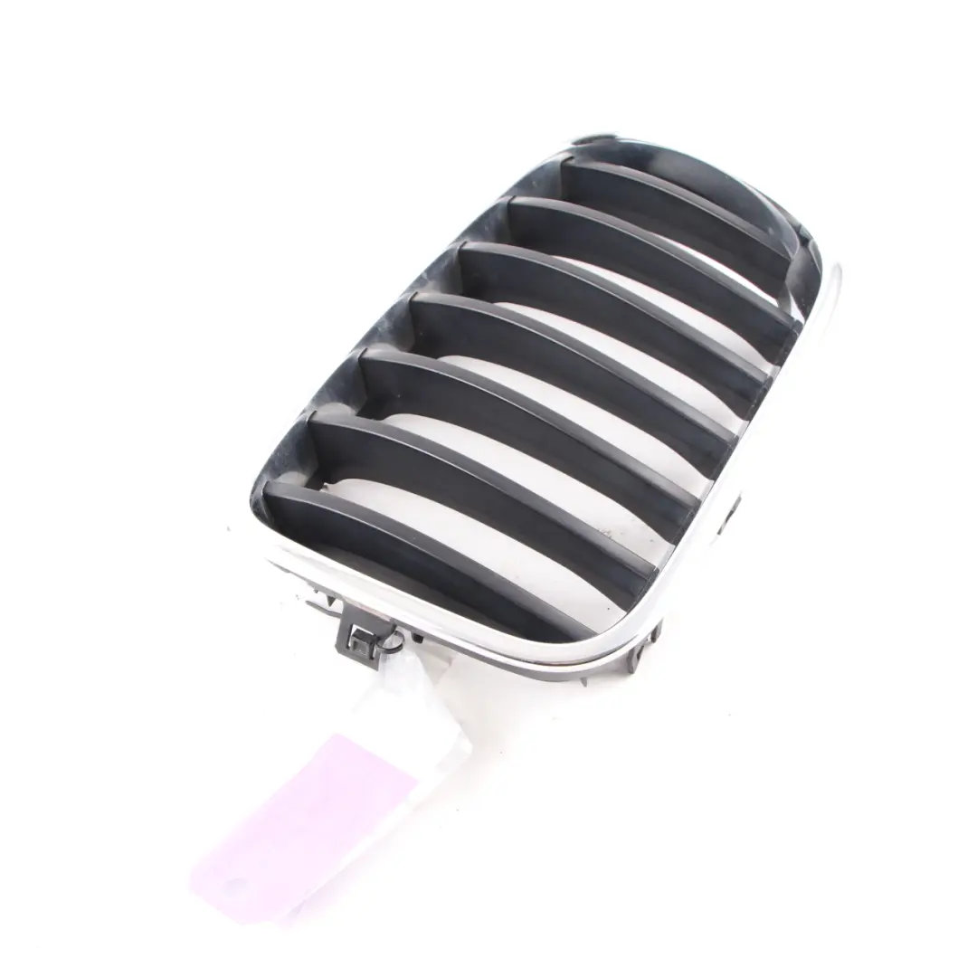 Front Bumper Grille Air Inlet Trim Kidney Left N/S Chrom to BMW X3 F25 with Part number 7210725 BMW X3 F25 Front Bumper Grille Air Inlet Trim Kidney Left N/S Chrom - SKU 7210725-1 - Part number 7210725