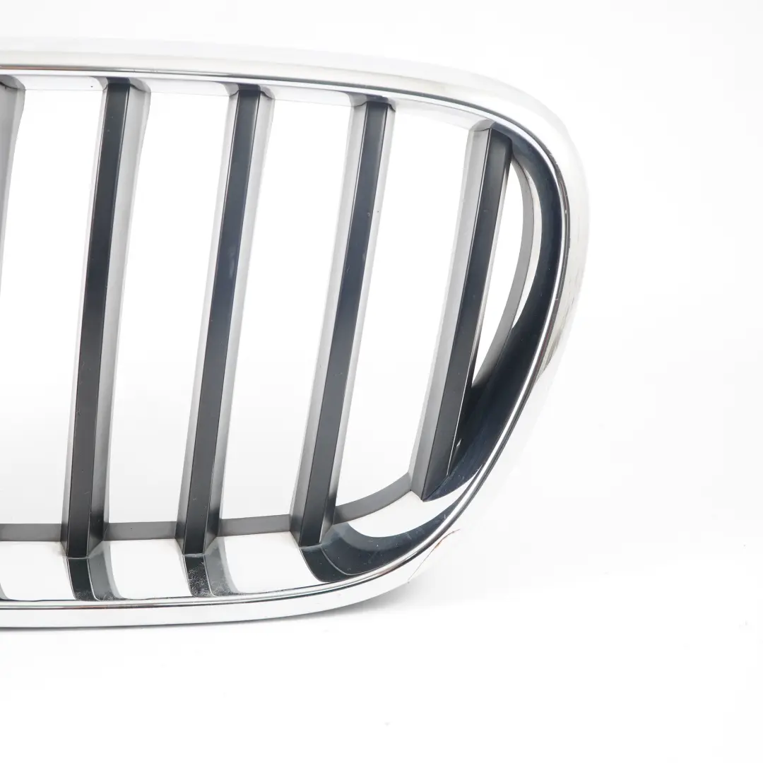 Grille De Aare-Chocs Avant Gauche Rein Noir Chrome pour BMW X3 F25 à propos du numéro de pièce 7210725 BMW X3 F25 Grille De Aare-Chocs Avant Gauche Rein Noir Chrome - SKU 7210725 - Numéro de pièce 7210725