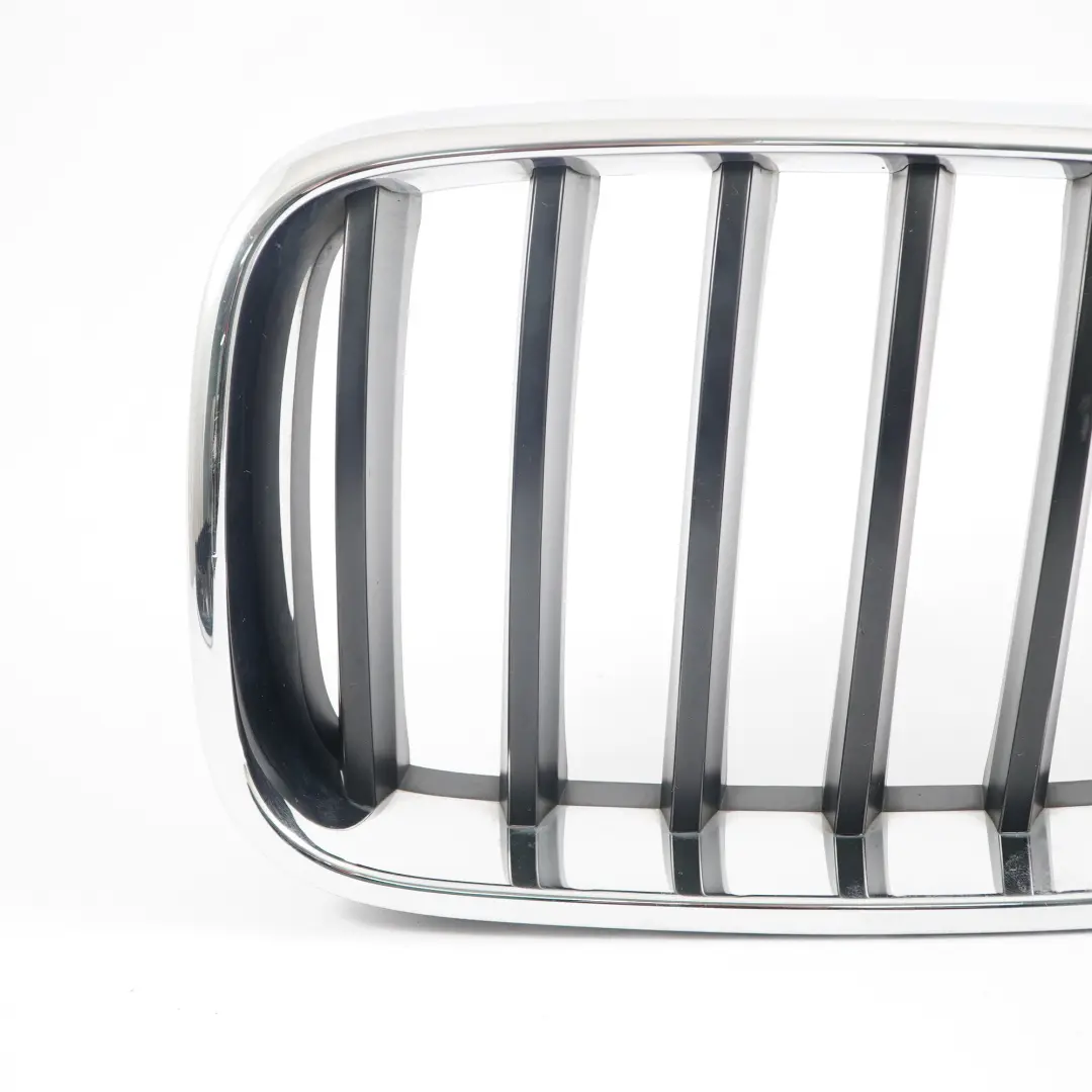 BMW X3 F25 Grille De Aare-Chocs Avant Gauche Rein Noir Chrome - SKU 7210725 - Numéro de pièce 7210725