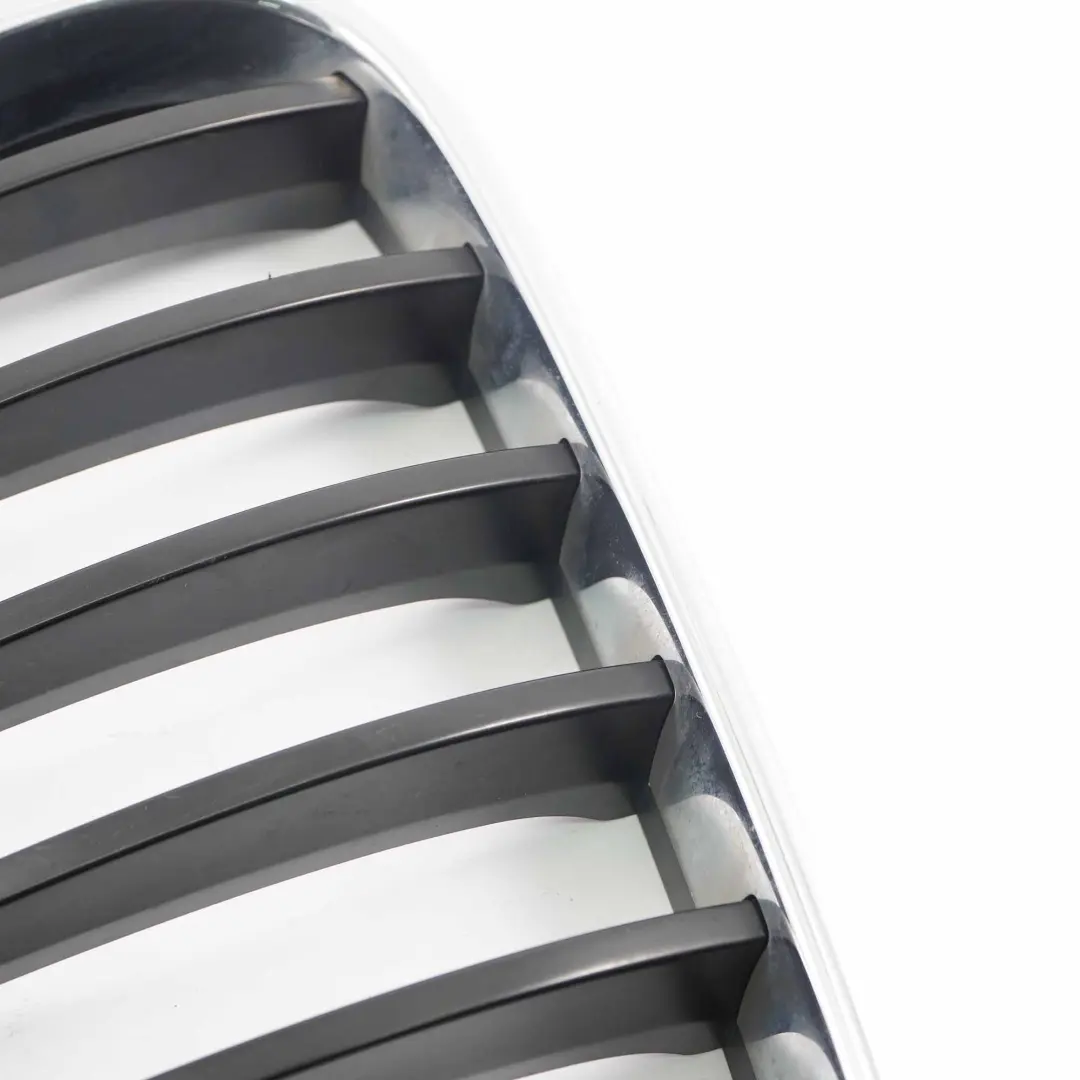 BMW F25 Panel embellecedor entrada aire derecho Cromo Negro Rejilla parachoques - SKU 7210726 - Número de pieza 7210726