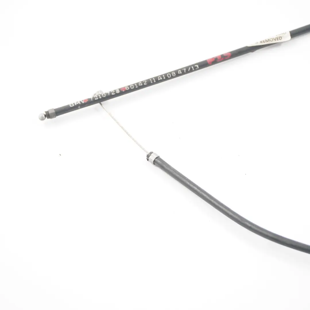  Hood Bowden Cable BMW F25 F26 Rear Engine Bonnet Release Lock Linkage - SKU 7210728 - Part number 7210728