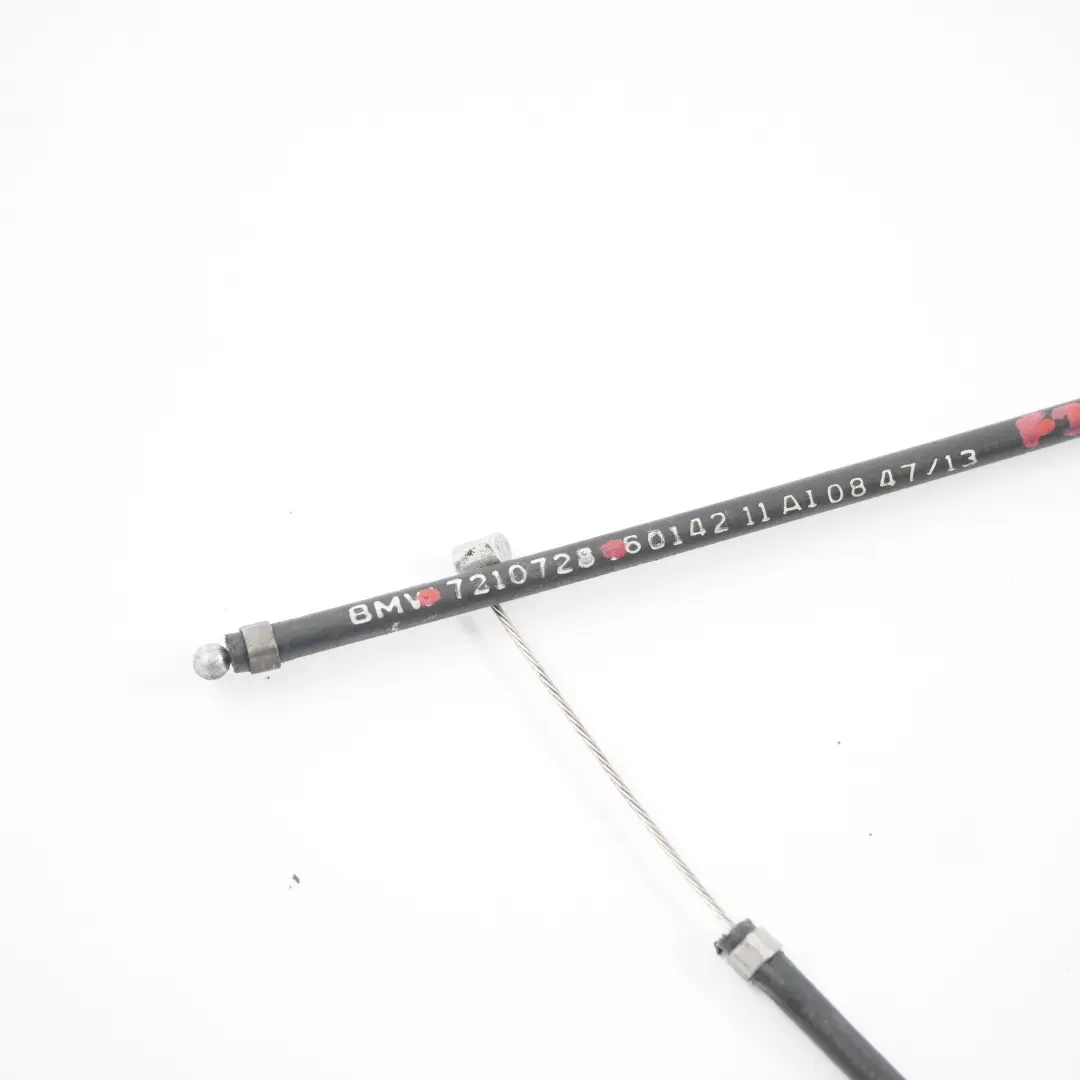 Cavo Bowden cofano BMW F25 F26 Collegamento blocco rilascio posteriore per con numero di parte 7210728 Cavo Bowden cofano BMW F25 F26 Collegamento blocco rilascio posteriore - SKU 7210728 - Numero di parte 7210728