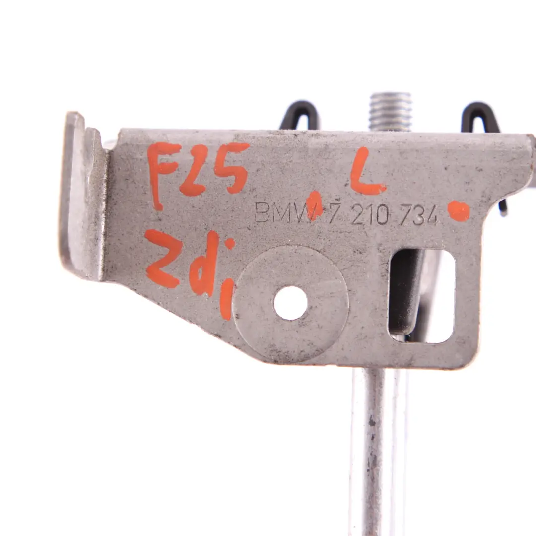 Zatrzask Zamek Rygiel Zaczep Maski Lewy do BMW X3 F25 X4 F26 o numerze 7210734 BMW X3 F25 X4 F26 Zatrzask Zamek Rygiel Zaczep Maski Lewy - SKU 7210734 - Numer Części 7210734