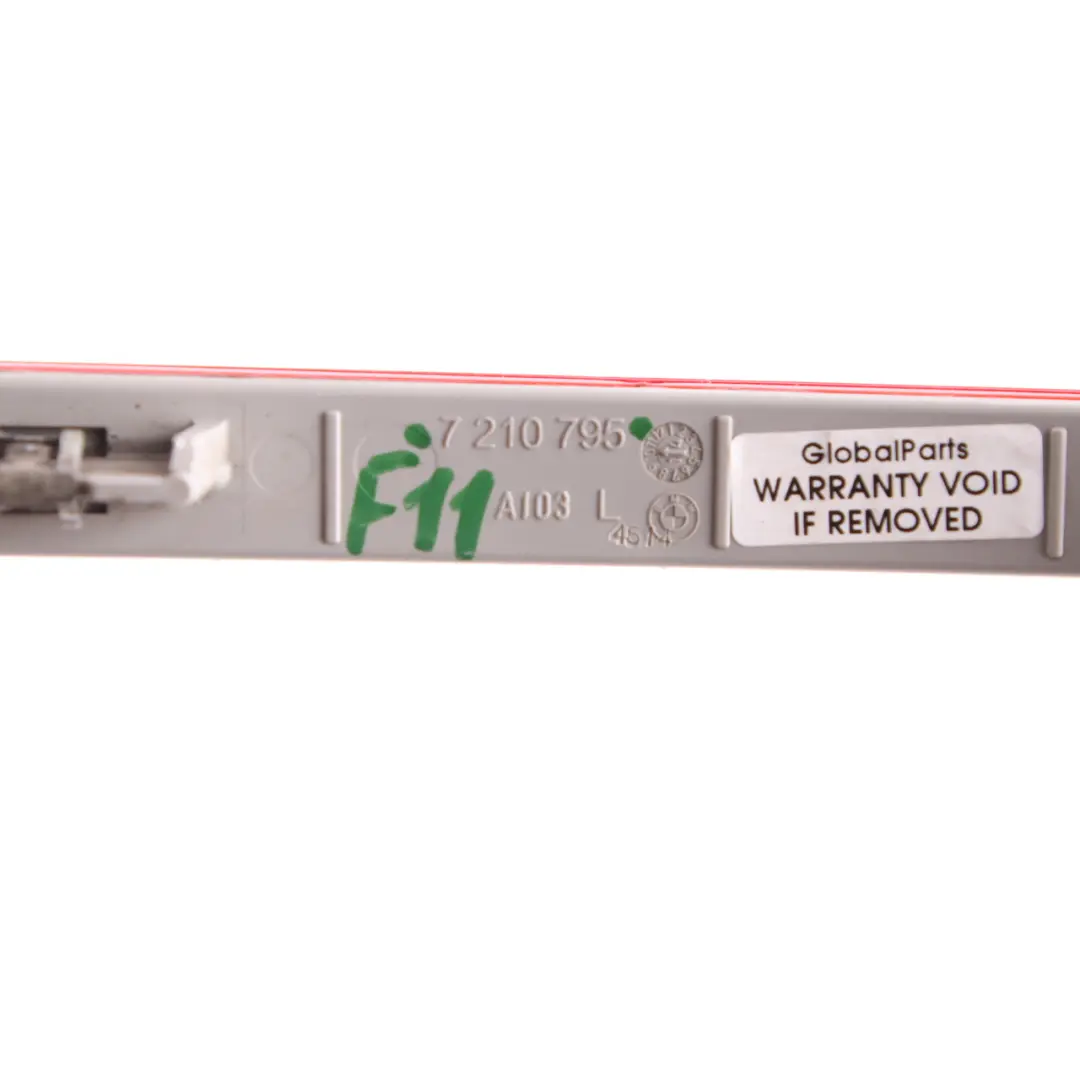 BMW F11 Lampada Riflettore Posteriore Sinistro Paraurti Riflesso Rosso - SKU 7210795 - Numero di parte 7210795