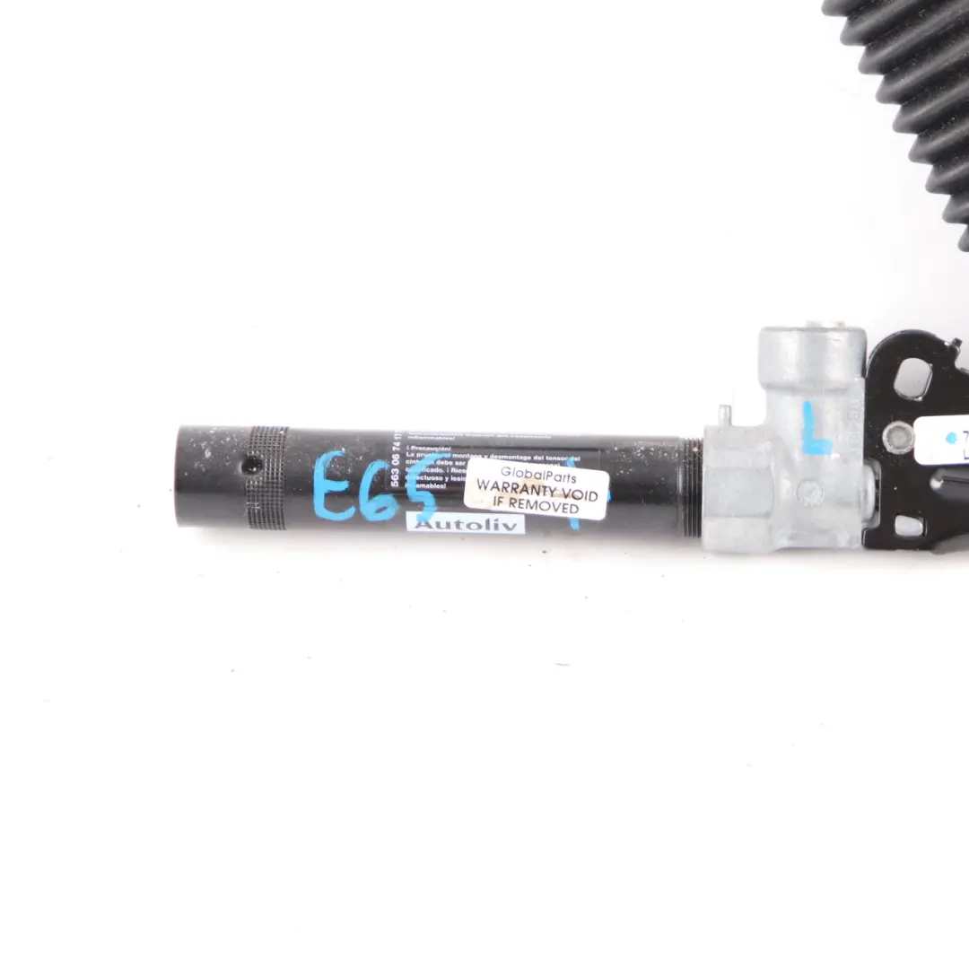 BMW E65 E66 Vordersitz Links Unterer Gurtstraffer Schnalle - SKU 7210869 - Teilenummer 7210869