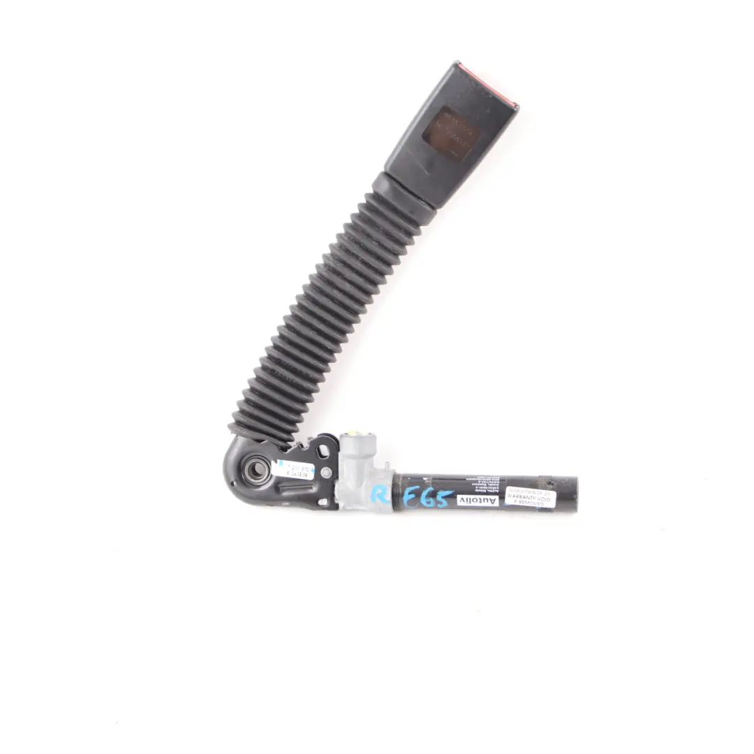 BMW E65 E66 Hebilla tensor cinturón seguridad asiento delantero derecho - SKU 7210870 - Número de pieza 7122210