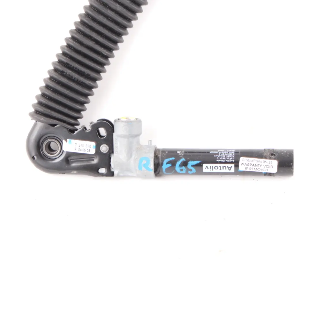 BMW E65 E66 Hebilla tensor cinturón seguridad asiento delantero derecho - SKU 7210870 - Número de pieza 7122210