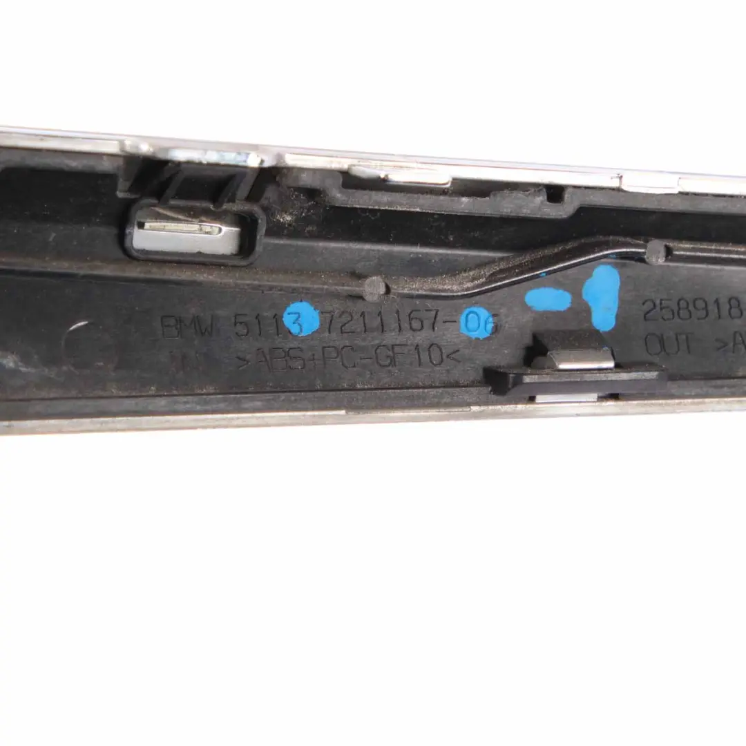 Kofferraum klappe Heckklappe Zierleiste Abdeckleiste Chrom für BMW F07 GT mit Teilenummer 7211167 BMW F07 GT Kofferraum klappe Heckklappe Zierleiste Abdeckleiste Chrom - SKU 7211167-1 - Teilenummer 7211167