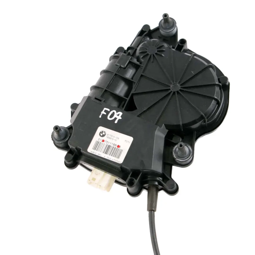 BMW F07 GT Trunk Lid Tailgate Servo Lock Drive Motor Unit Rear Top - SKU 7211168 - Part number 7211168