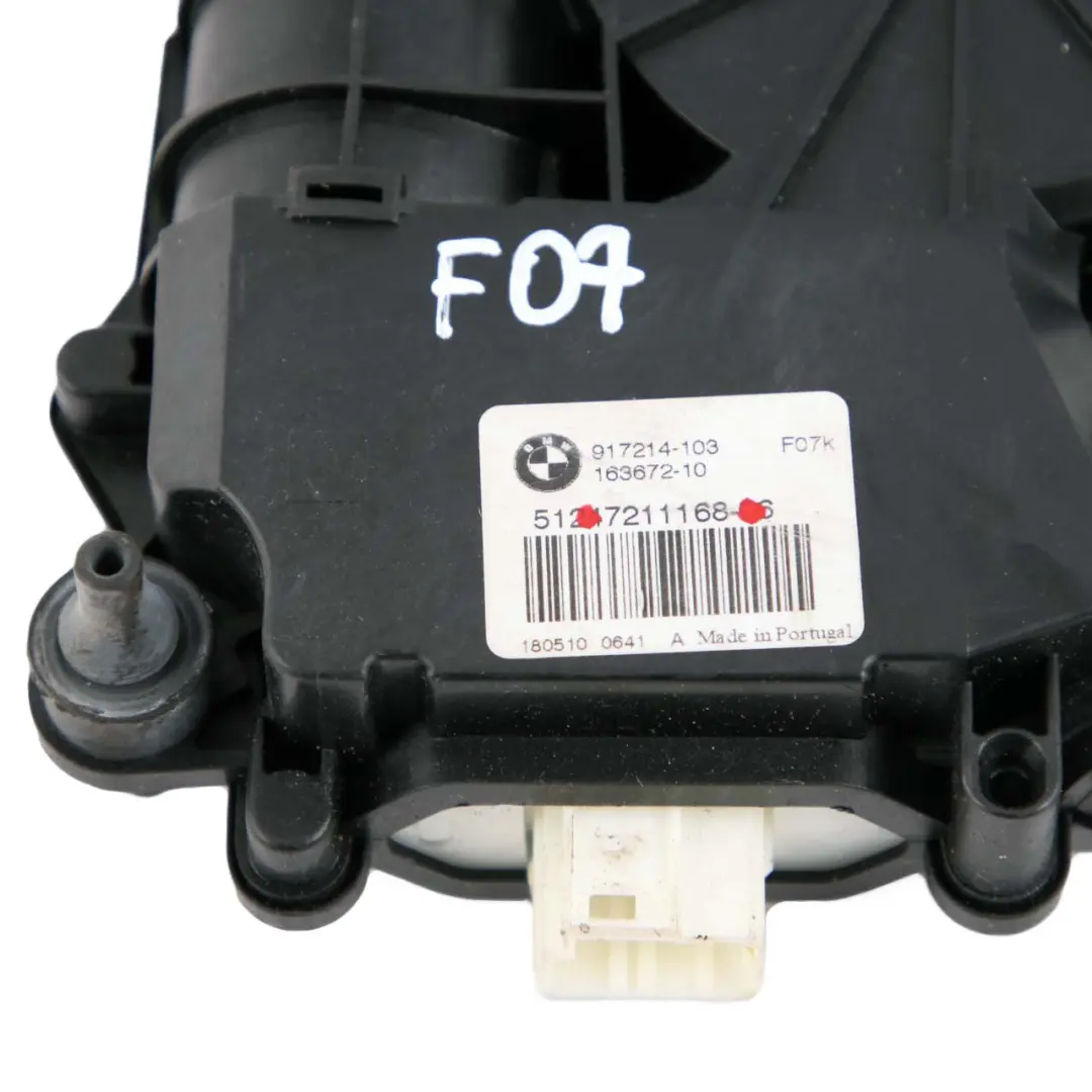 BMW F07 GT Trunk Lid Tailgate Servo Lock Drive Motor Unit Rear Top - SKU 7211168 - Part number 7211168