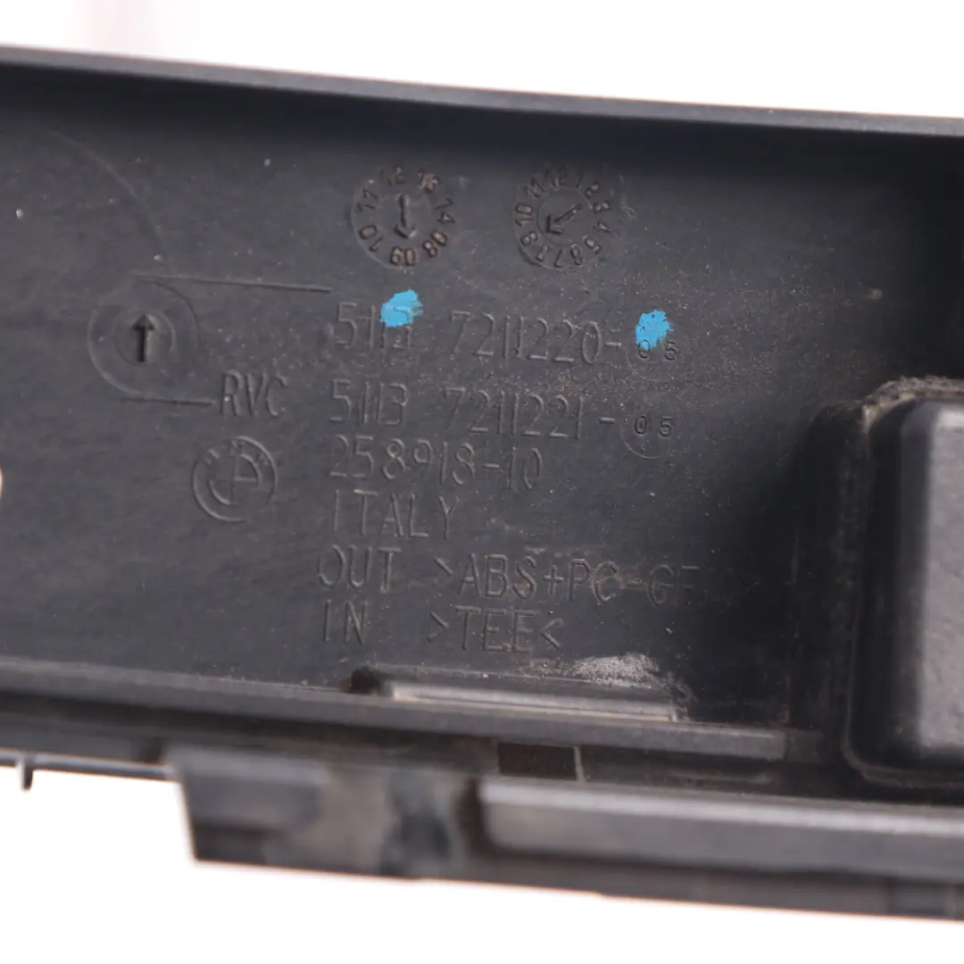 BMW F07 GT Rear Trunk Tailgate Grip Handle License Number Plate Light - SKU 7211220 - Part number 7211220