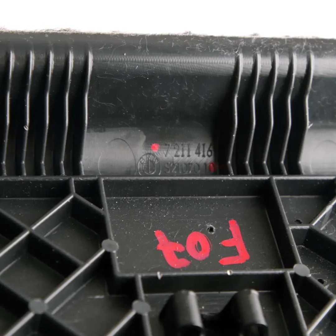 Panneau Cache Coffre BMW F07 GT Droite Garniture de paroi latérale Luggage Noir pour à propos du numéro de pièce 7211416 Panneau Cache Coffre BMW F07 GT Droite Garniture de paroi latérale Luggage Noir - SKU 7211416 - Numéro de pièce 7211416