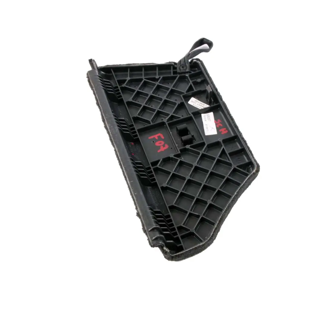  Panneau Cache Coffre BMW F07 GT Droite Garniture de paroi latérale Luggage Noir - SKU 7211416 - Numéro de pièce 7211416