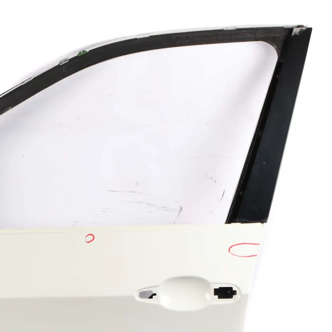 BMW X5 E70 Door Front Left N/S Alpinweiss Alpine White 3 - 300 - SKU 7211423-AW - Part number 7211423