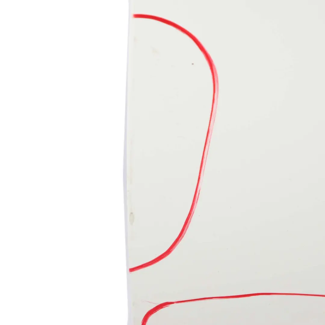 BMW X5 E70 Door Front Left N/S Alpinweiss Alpine White 3 - 300 - SKU 7211423-AW - Part number 7211423