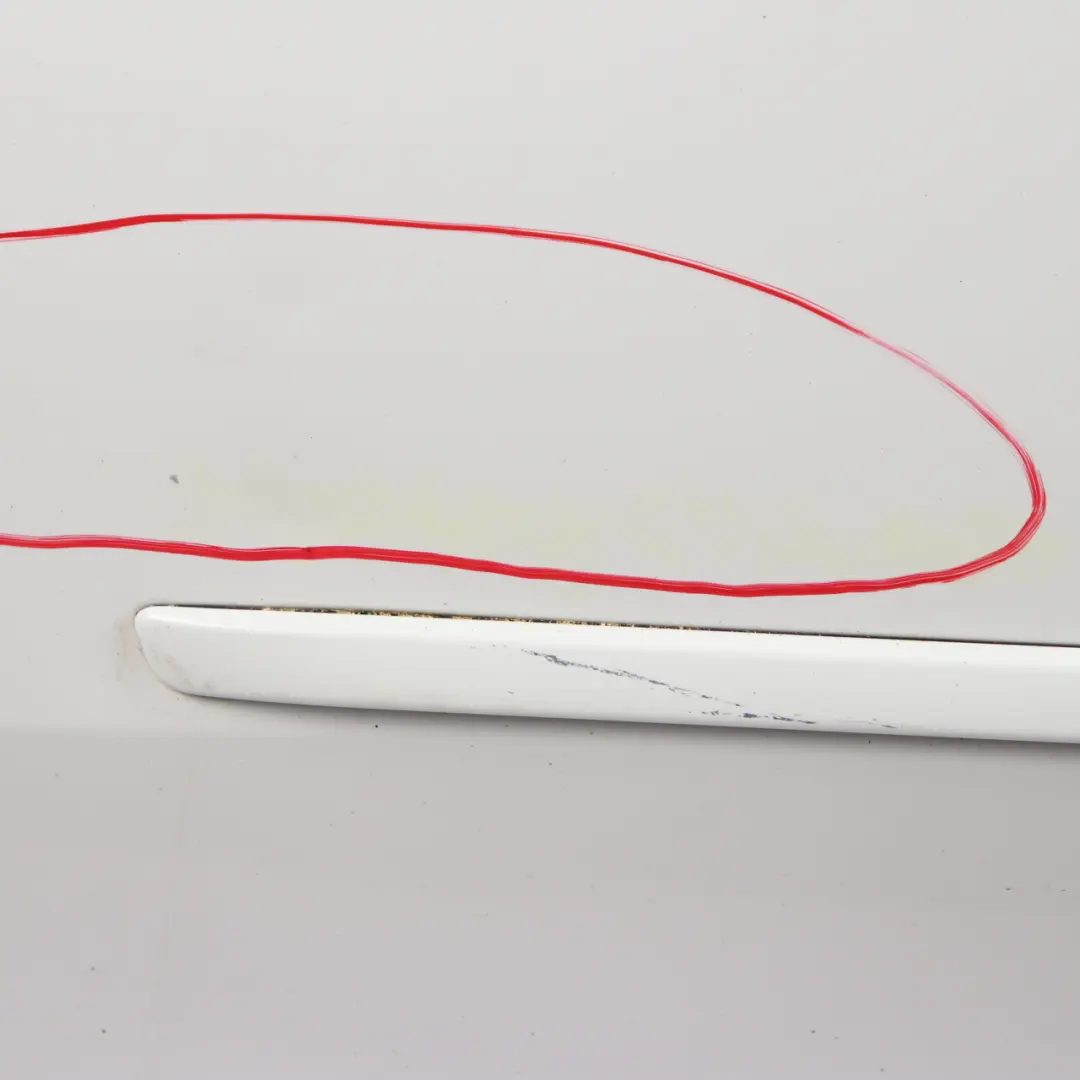 BMW X5 E70 Door Front Left N/S Alpinweiss Alpine White 3 - 300 - SKU 7211423-AW - Part number 7211423