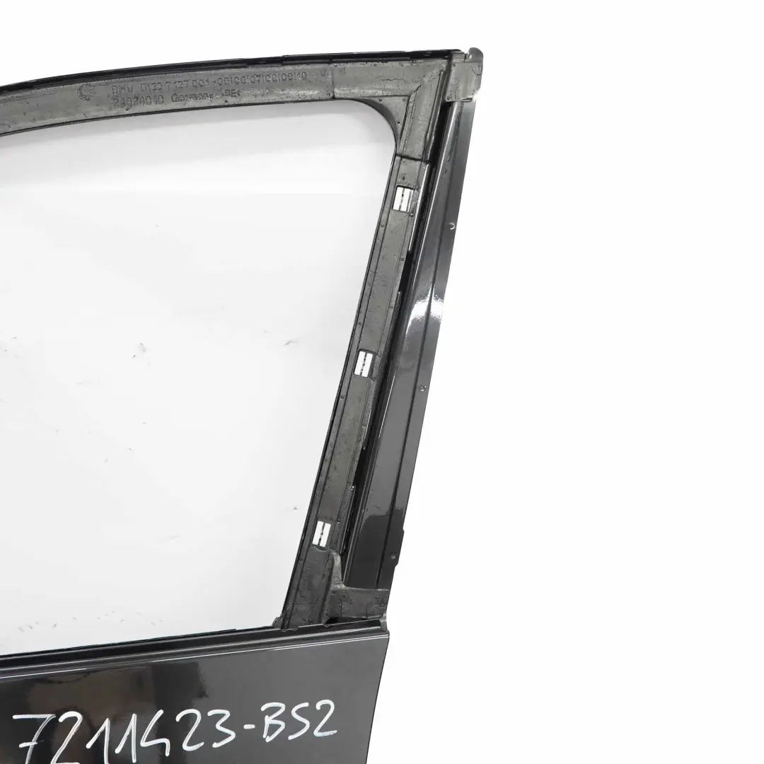 BMW X5 E70 Porta Anteriore Sinistra N/S Nero Zaffiro Metallizzato - 475 - SKU 7211423-BS2 - Numero di parte 7211423