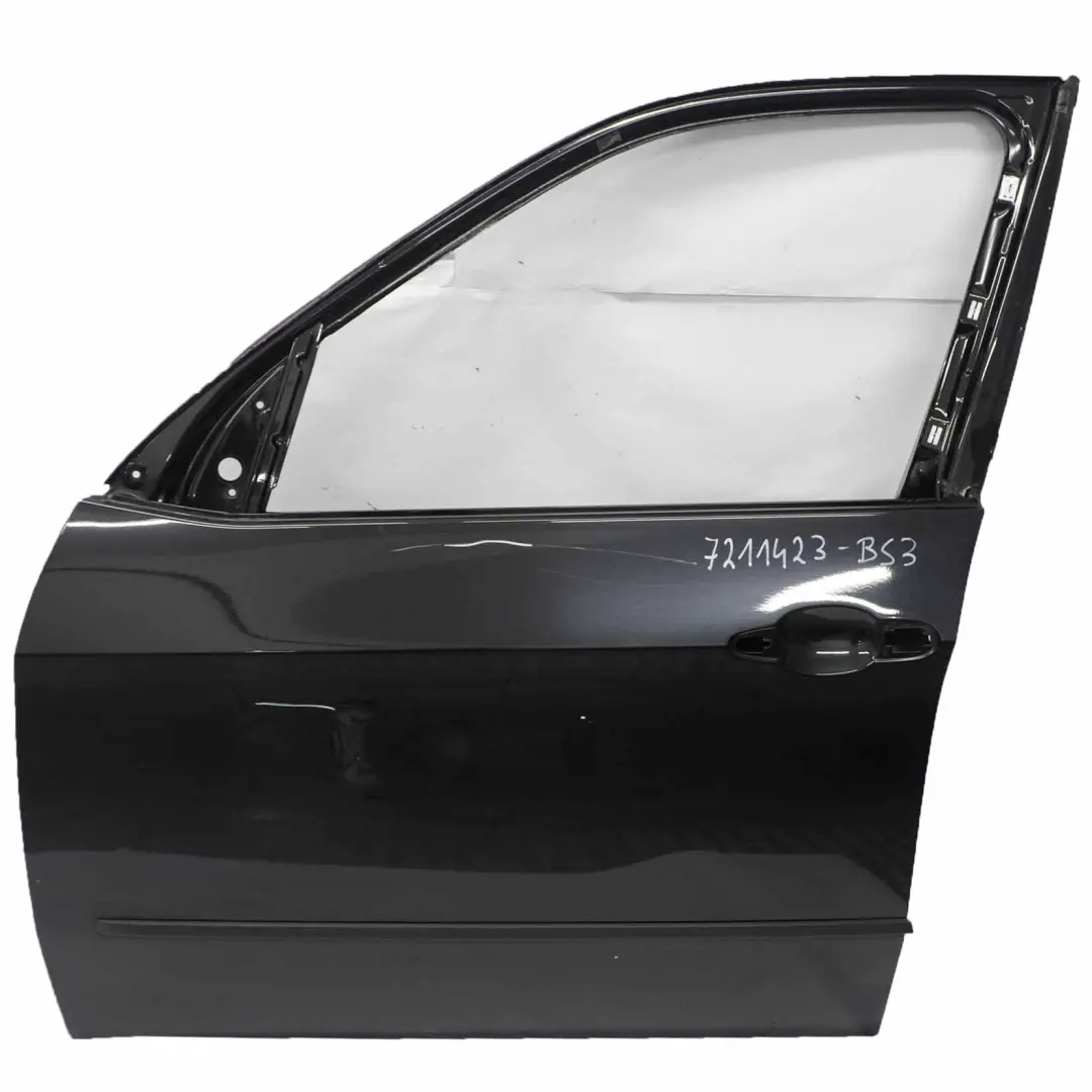 Puerta Delantera Izquierda Negro Zafiro Metalico - 475 para BMW X5 E70 con número de pieza 7211423 BMW X5 E70 Puerta Delantera Izquierda Negro Zafiro Metalico - 475 - SKU 7211423-BS3 - Número de pieza 7211423