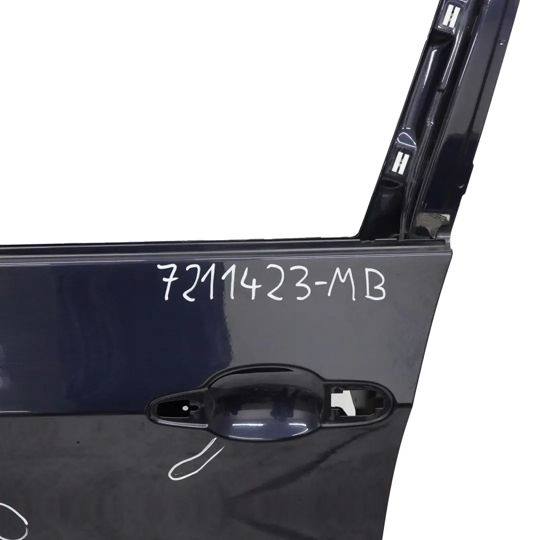 Door Front Left N/S Monacoblau Monaco Blue Metallic - A35 to BMW X5 E70 with Part number 7211423 BMW X5 E70 Door Front Left N/S Monacoblau Monaco Blue Metallic - A35 - SKU 7211423-MB - Part number 7211423