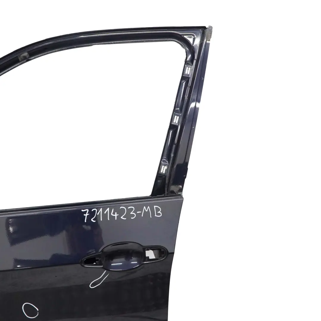 BMW X5 E70 Door Front Left N/S Monacoblau Monaco Blue Metallic - A35 - SKU 7211423-MB - Part number 7211423