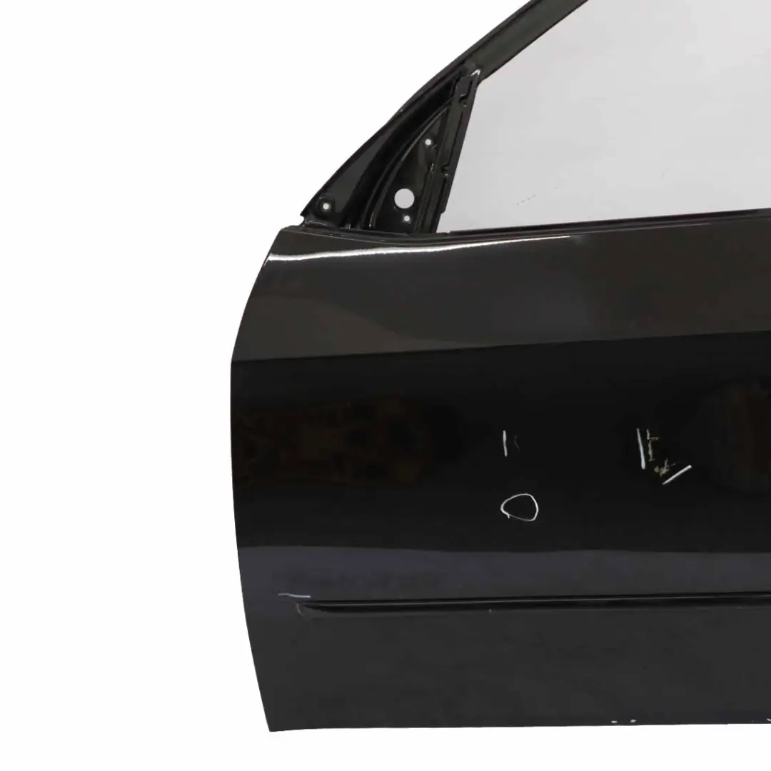 BMW X5 E70 Door Front Left N/S Rubinschwarz Ruby Black Metallic - S23 - SKU 7211423-RUB - Part number 7211423