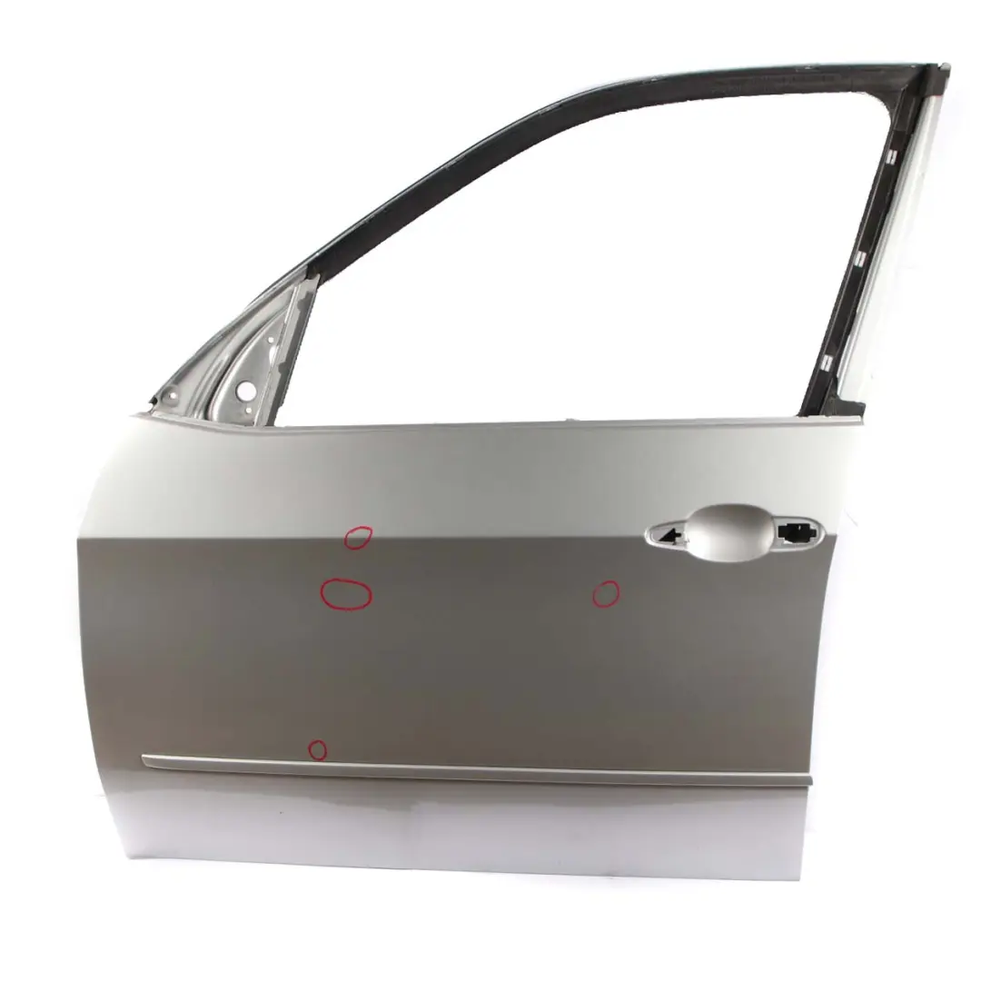 Door Front Left N/S Titansilber Titan Silver Metallic - 354 to BMW X5 Series E70 with Part number 7211423 BMW X5 Series E70 Door Front Left N/S Titansilber Titan Silver Metallic - 354 - SKU 7211423-TS - Part number 7211423