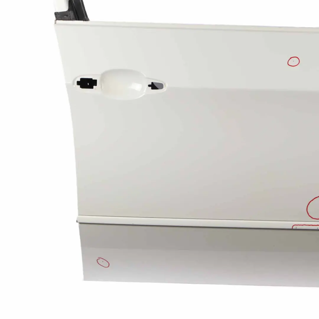 BMW X5 E70 Door Front Right O/S Alpinweiss Alpine White 3 - 300 - SKU 7211424-AW - Part number 7211424