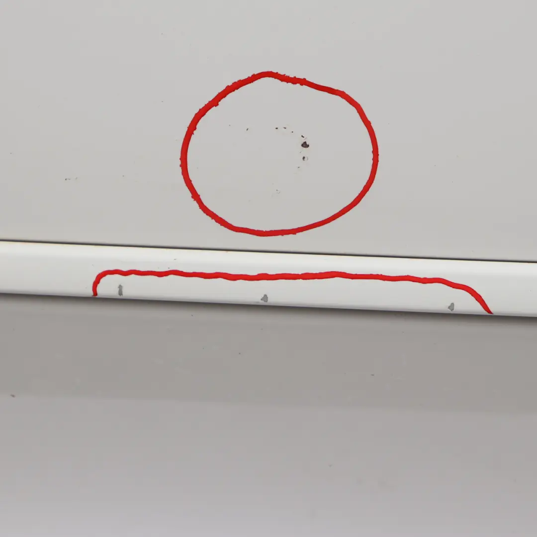 BMW X5 E70 Door Front Right O/S Alpinweiss Alpine White 3 - 300 - SKU 7211424-AW - Part number 7211424