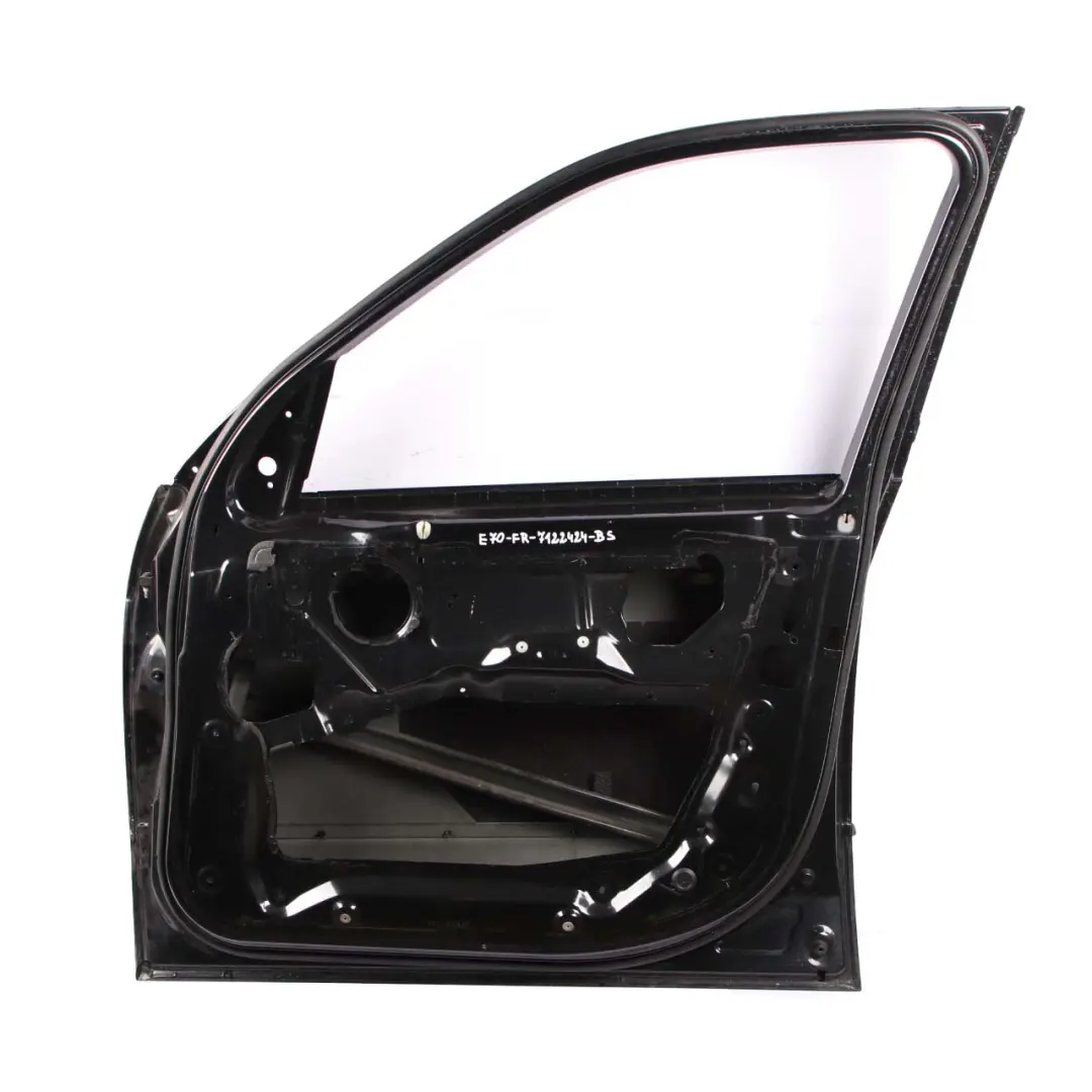 Door Front Right O/S Black Sapphire Metallic - 475 to BMW X5 Series E70 with Part number 7211424 BMW X5 Series E70 Door Front Right O/S Black Sapphire Metallic - 475 - SKU 7211424-BS2 - Part number 7211424