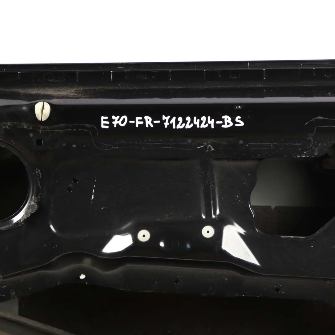 Door Front Right O/S Black Sapphire Metallic - 475 to BMW X5 Series E70 with Part number 7211424 BMW X5 Series E70 Door Front Right O/S Black Sapphire Metallic - 475 - SKU 7211424-BS2 - Part number 7211424