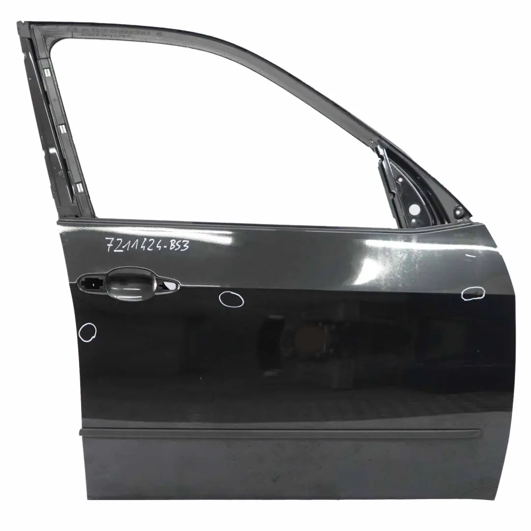 BMW X5 E70 Porta Anteriore Destra Nero Zaffiro Metallizzato - 475 - SKU 7211424-BS3 - Numero di parte 7211424