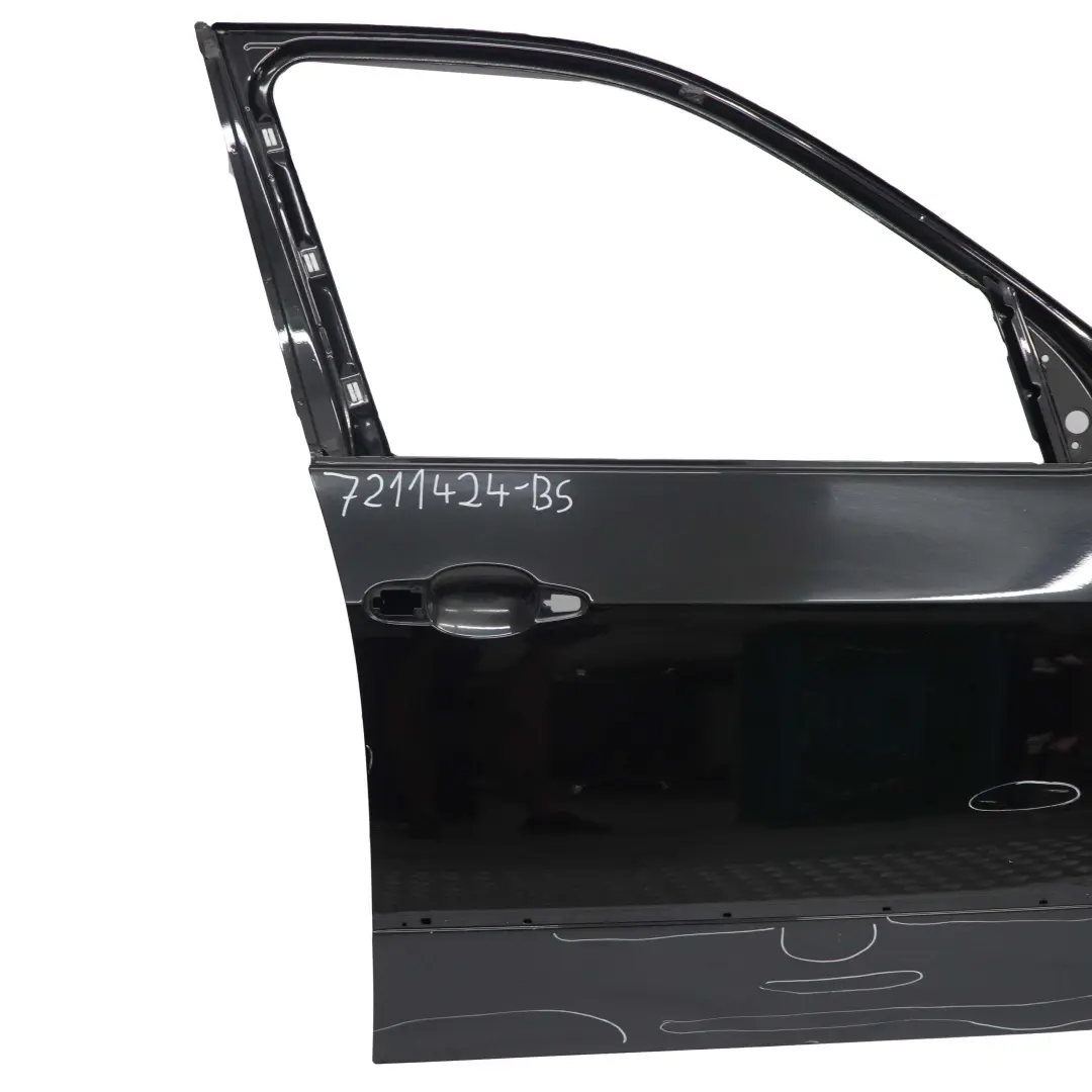 Door Front Right O/S Black Sapphire Metallic - 475 to BMW X5 E70 with Part number 7211424 BMW X5 E70 Door Front Right O/S Black Sapphire Metallic - 475 - SKU 7211424-BS - Part number 7211424