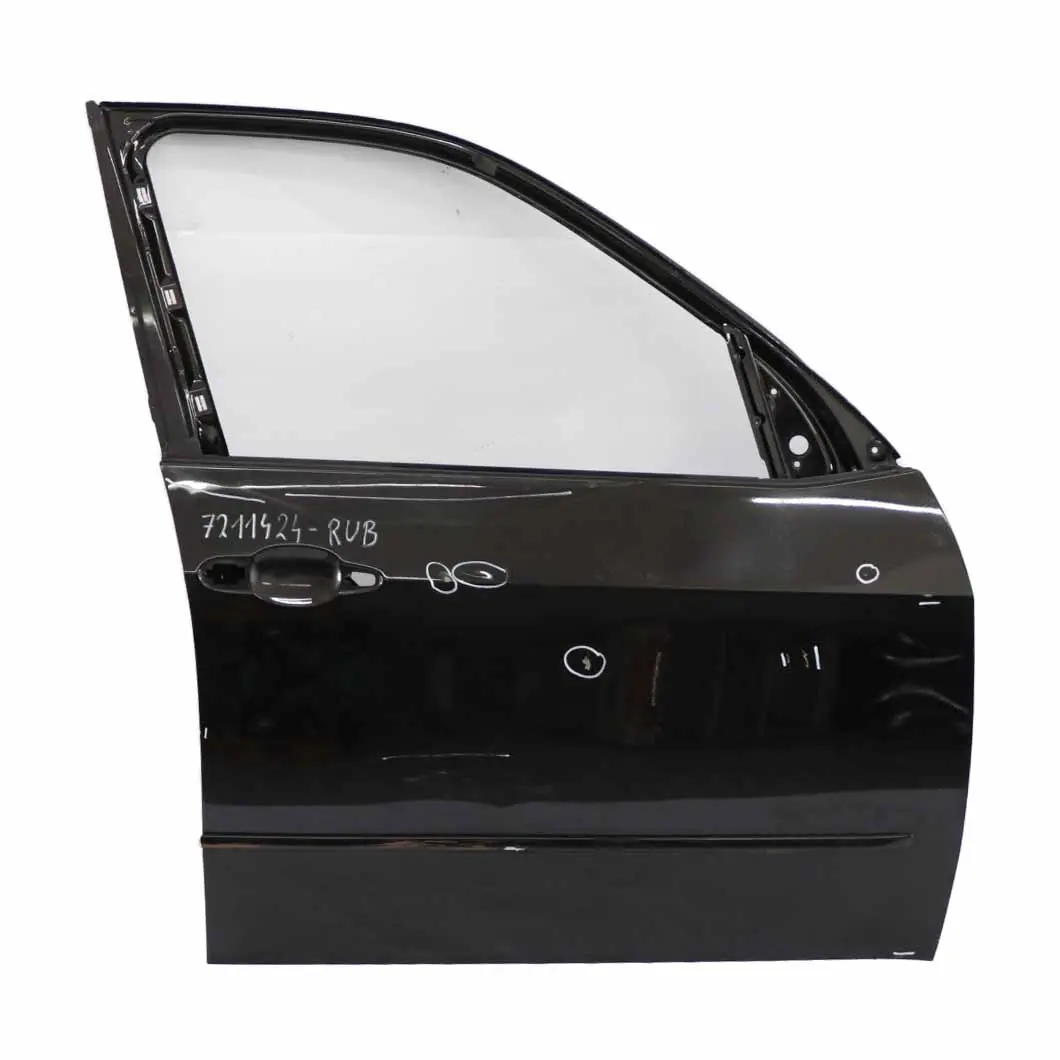 BMW X5 E70 Porta anteriore destra Rubinschwarz Ruby Black Metallic - S23