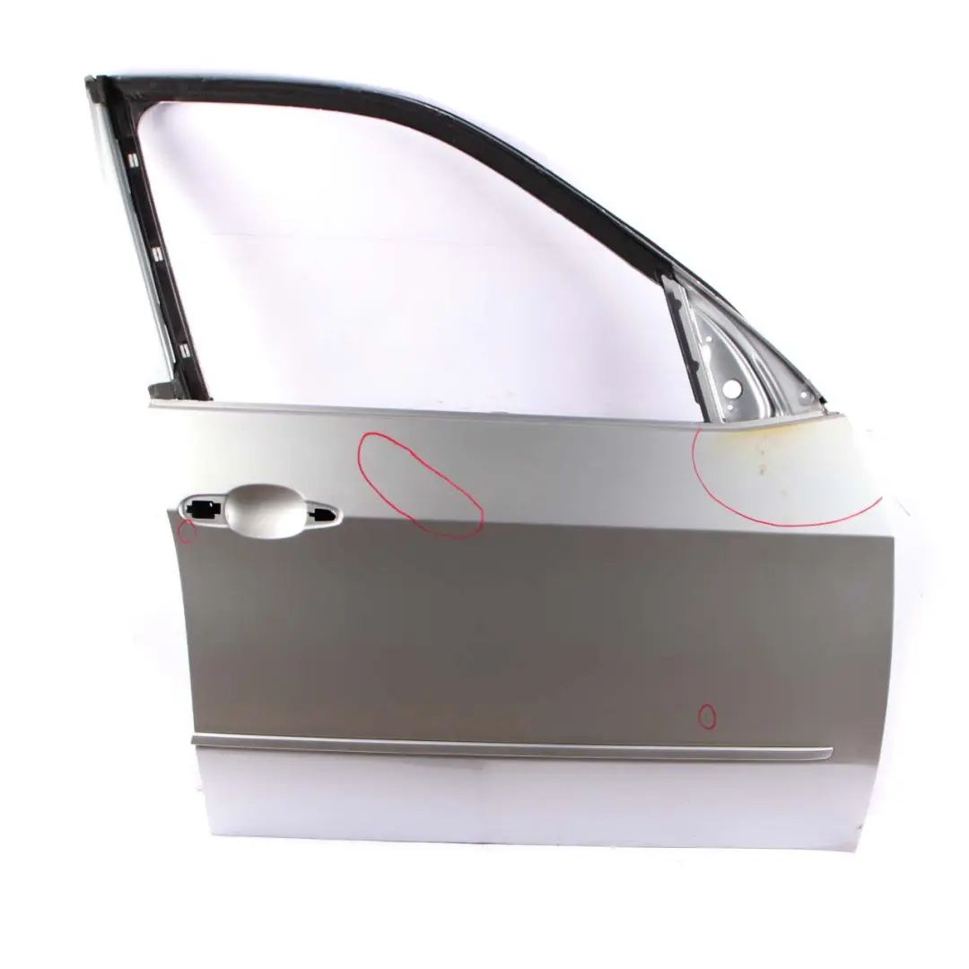 Door Front Right O/S Titansilber Titan Silver Metallic - 354 to BMW X5 E70 with Part number 7211424 BMW X5 E70 Door Front Right O/S Titansilber Titan Silver Metallic - 354 - SKU 7211424-TS - Part number 7211424