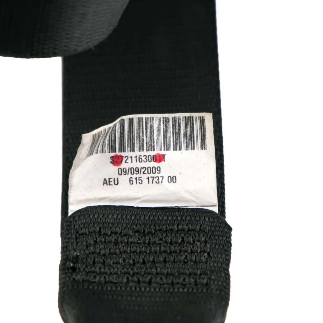 Cinturón segurida Cinturón seguridad delantero derecho Negro para BMW E63 LCI con número de pieza 7211630 BMW E63 LCI Cinturón segurida Cinturón seguridad delantero derecho Negro - SKU 7211630 - Número de pieza 7211630