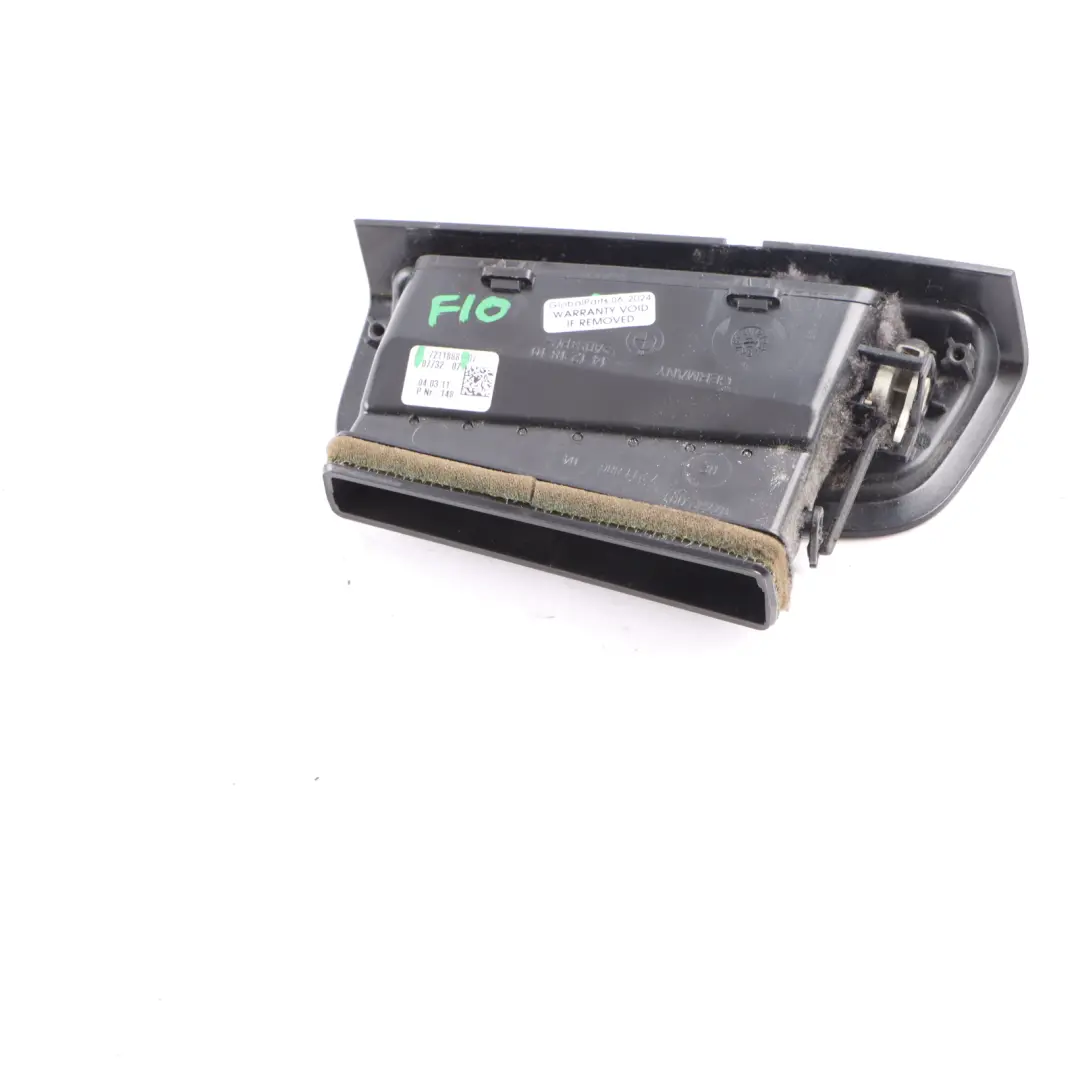 Right Driver Side Pillar Inner Air Vent 7352116 to Bmw 5 Series F10 with Part number 7211888 Bmw 5 Series F10 Right Driver Side Pillar Inner Air Vent 7352116 - SKU 7211888 - Part number 7211888