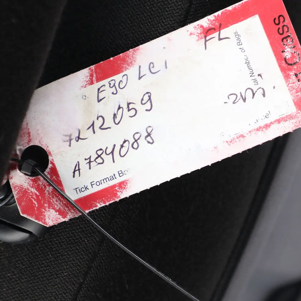 Asiento Delantero BMW E90 LCI M Sport Tela Interior Izquierdo Alcantara para con número de pieza 7212059 Asiento Delantero BMW E90 LCI M Sport Tela Interior Izquierdo Alcantara - SKU 7212059-1 - Número de pieza 7212059